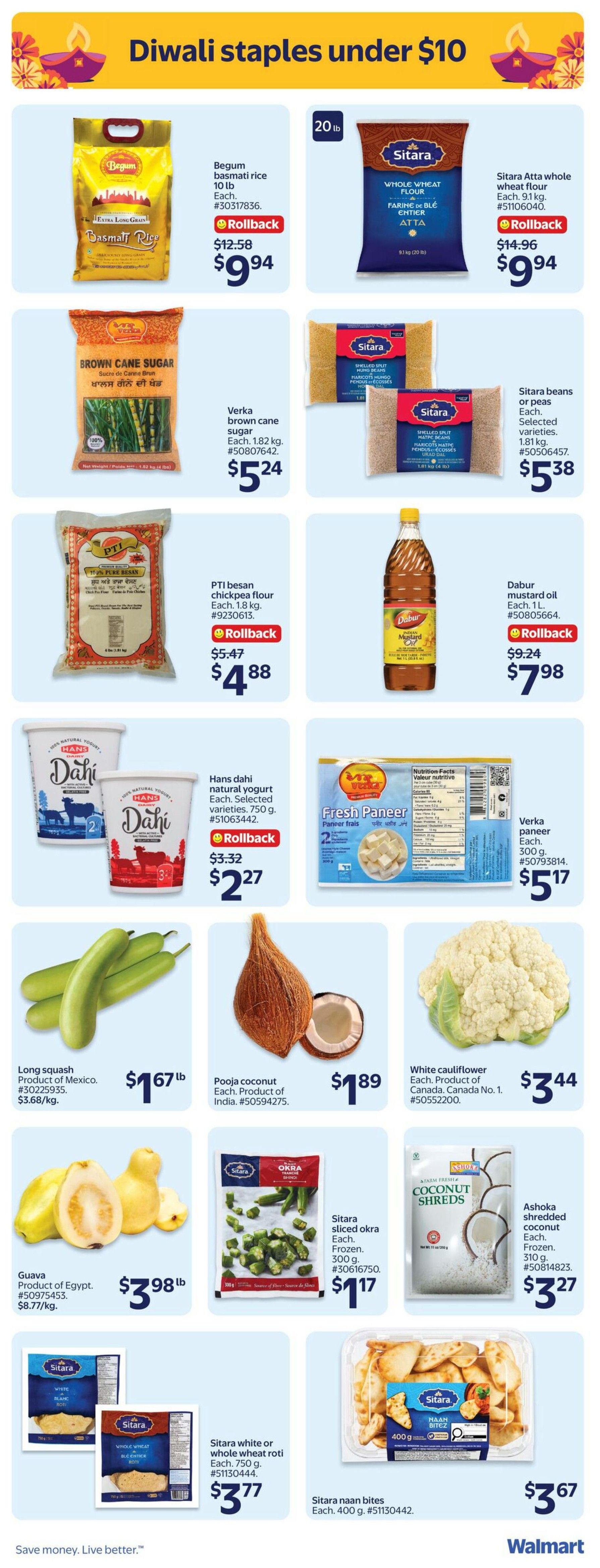 Walmart (Atlantic) Flyer October 8 to 14