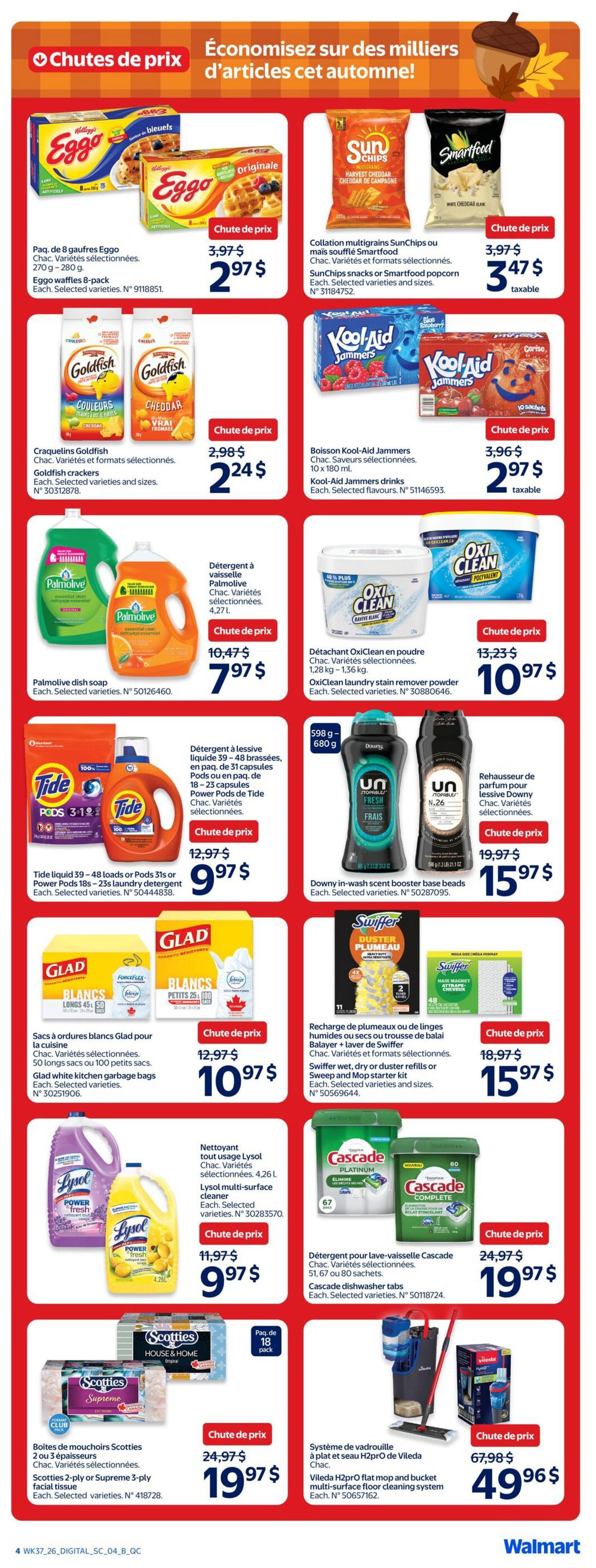 Walmart (QC) Flyer October 8 to 14