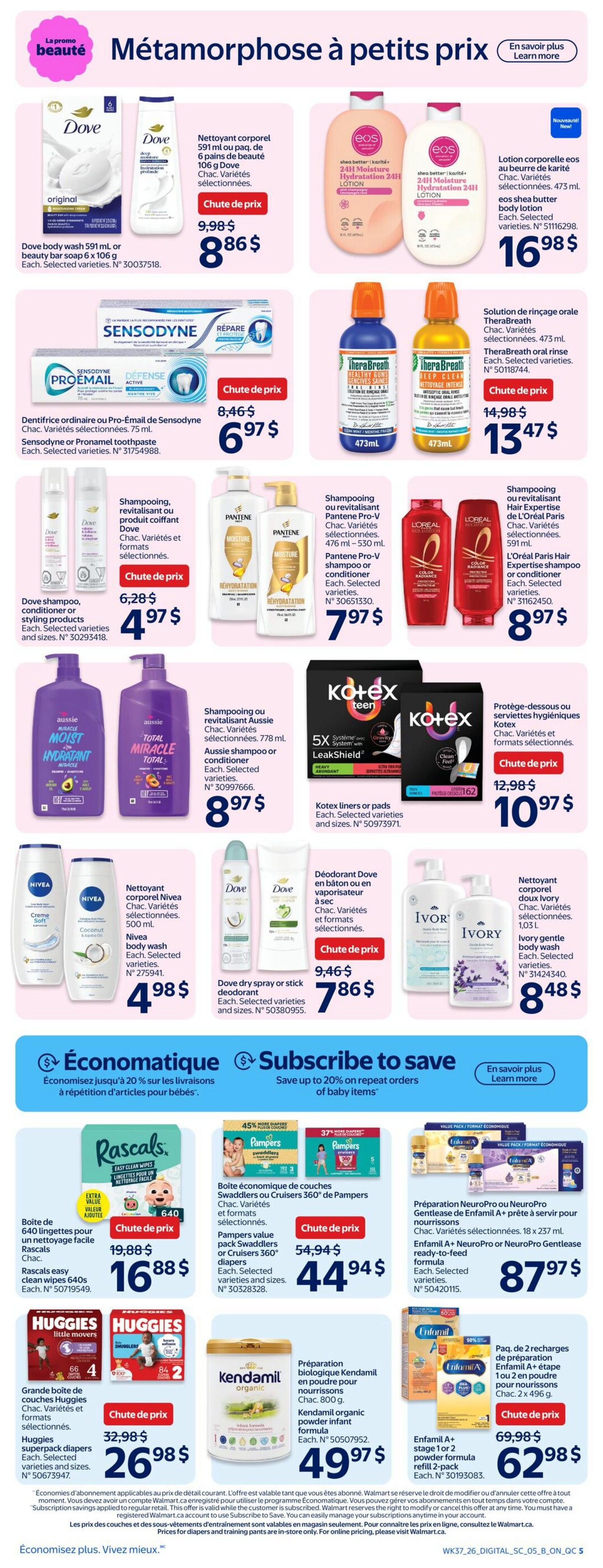Walmart (QC) Flyer October 8 to 14
