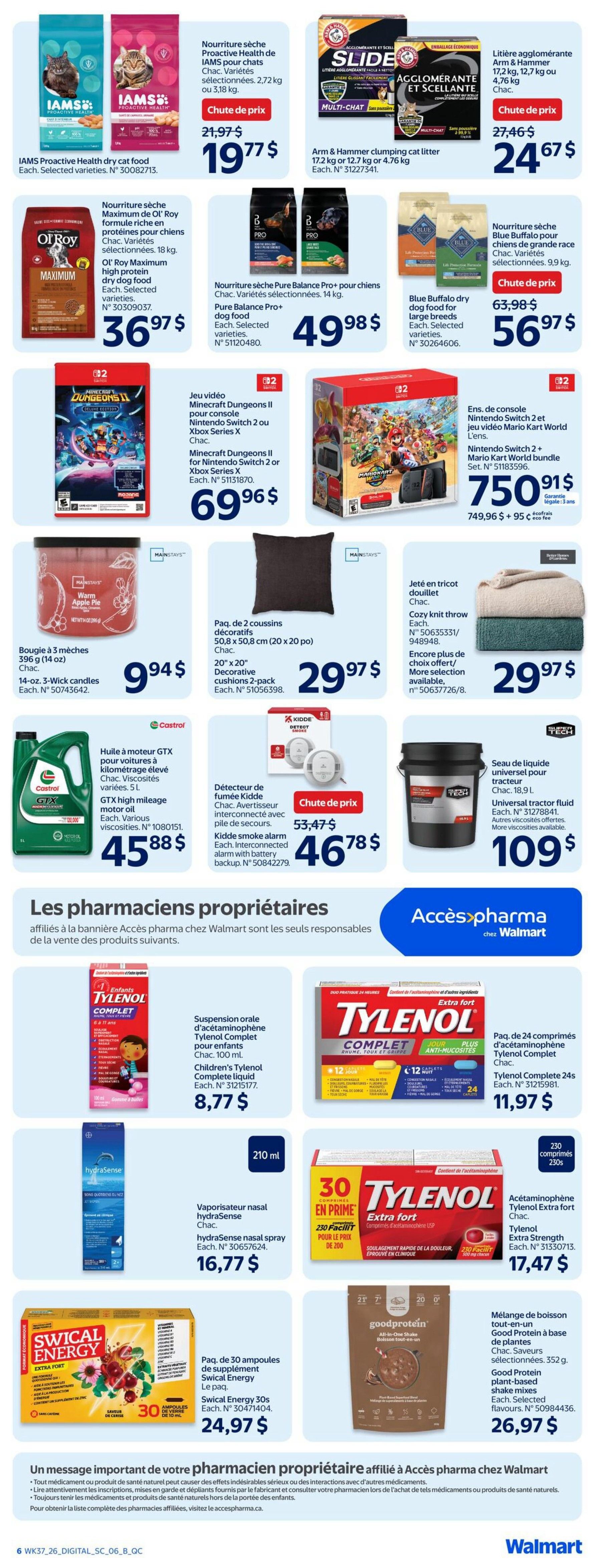 Walmart (QC) Flyer October 8 to 14