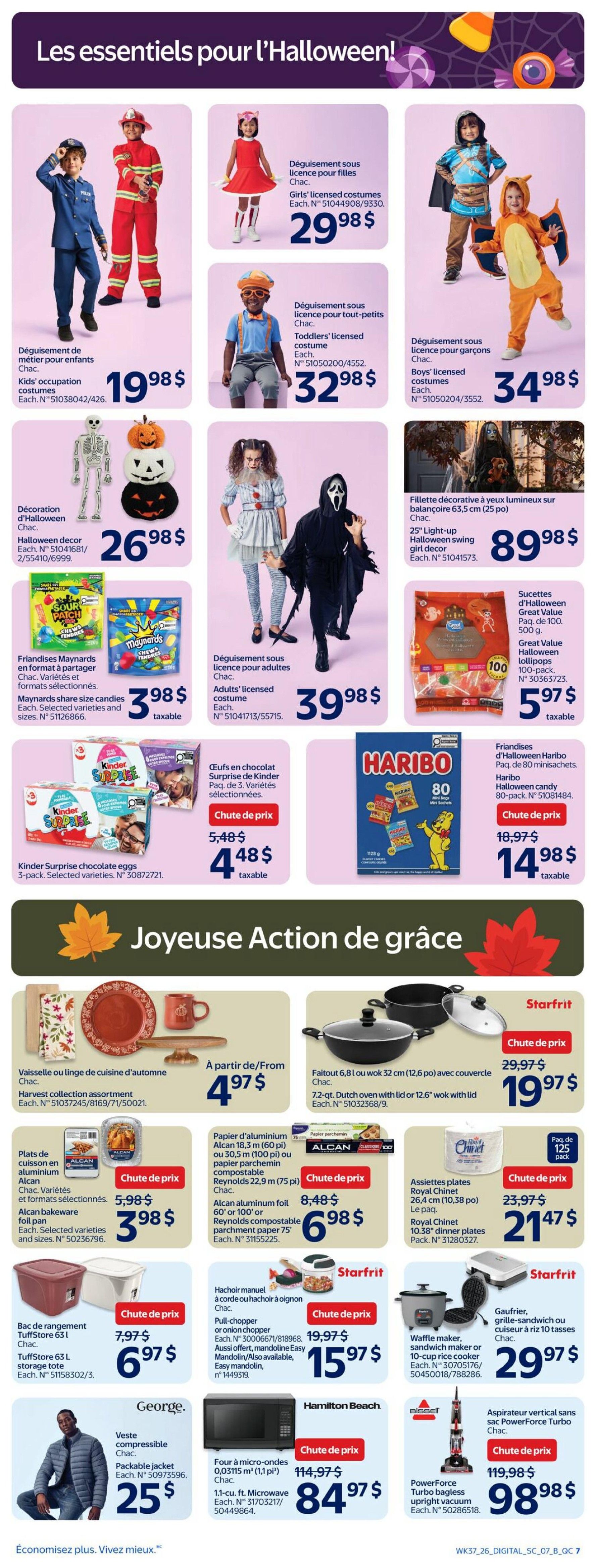 Walmart (QC) Flyer October 8 to 14