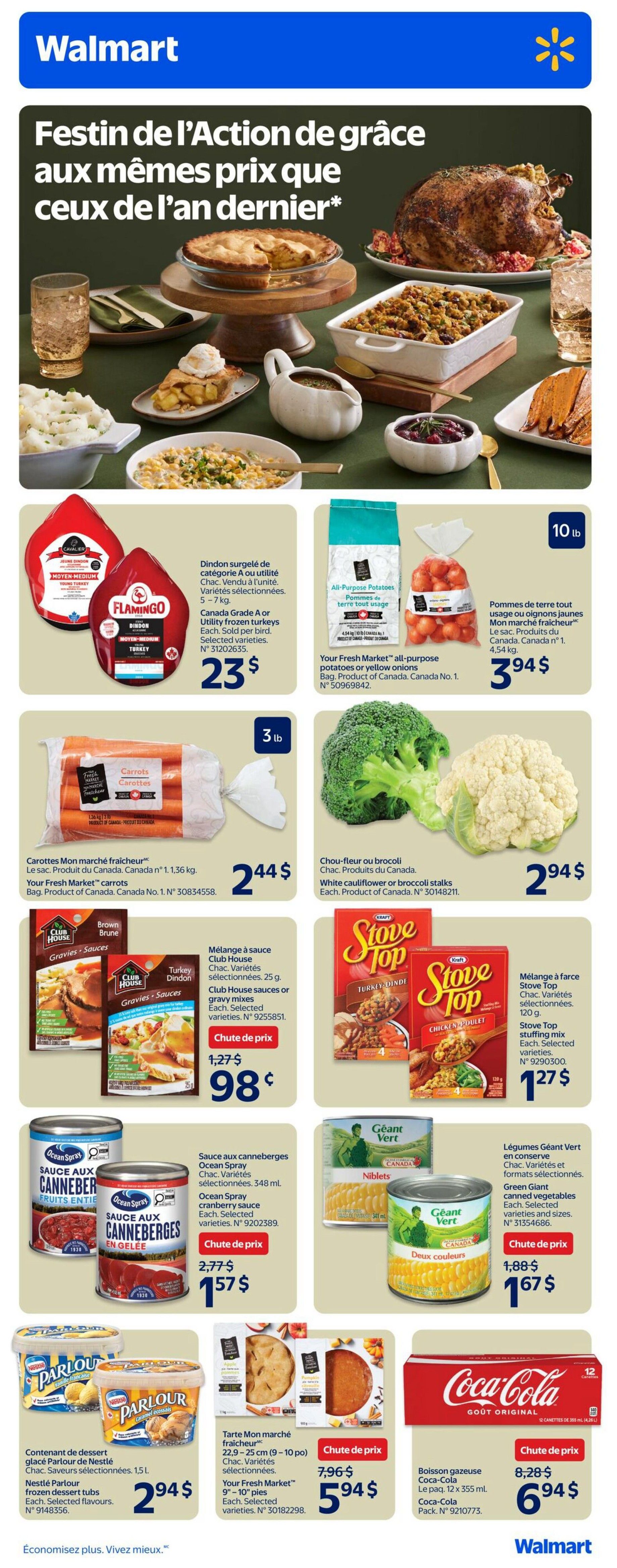 Walmart (QC) Flyer October 8 to 14