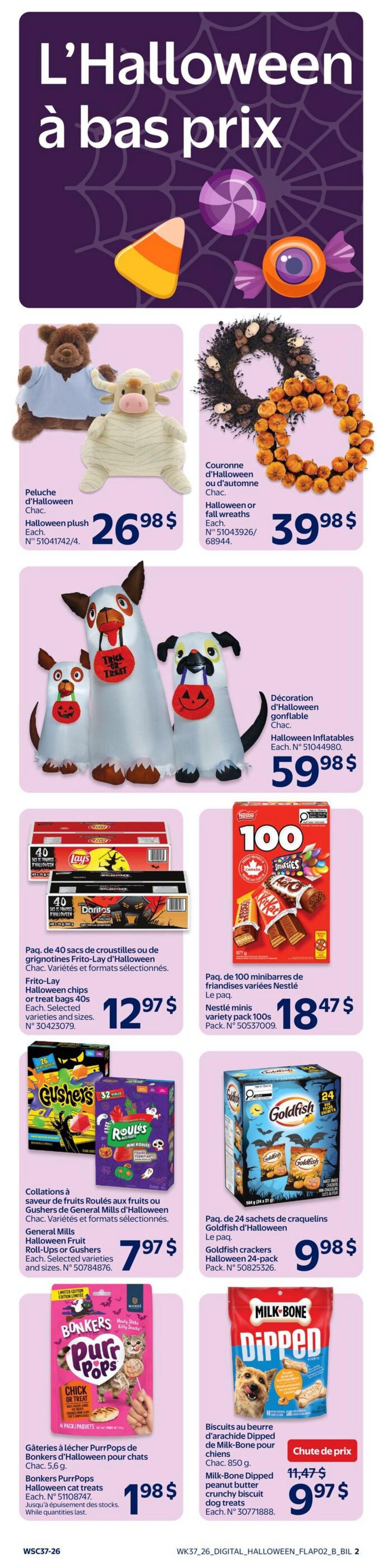Walmart (QC) Flyer October 8 to 14
