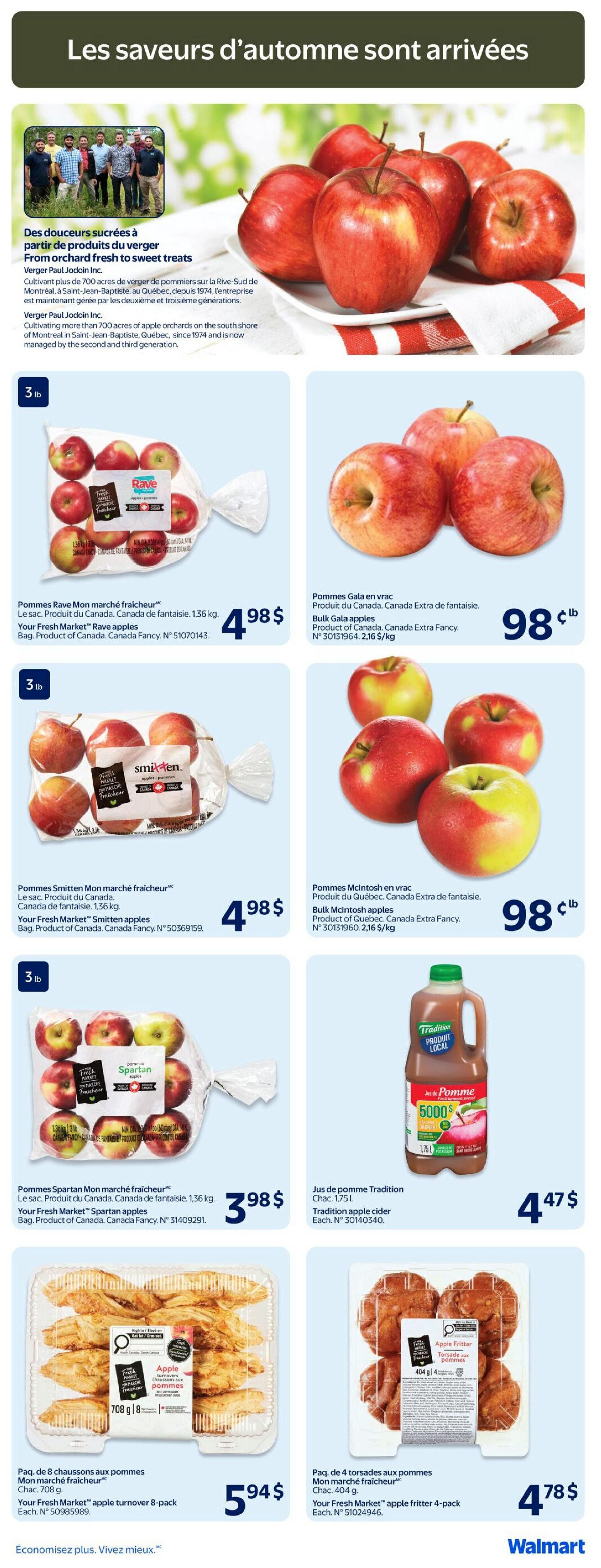 Walmart (QC) Flyer October 8 to 14