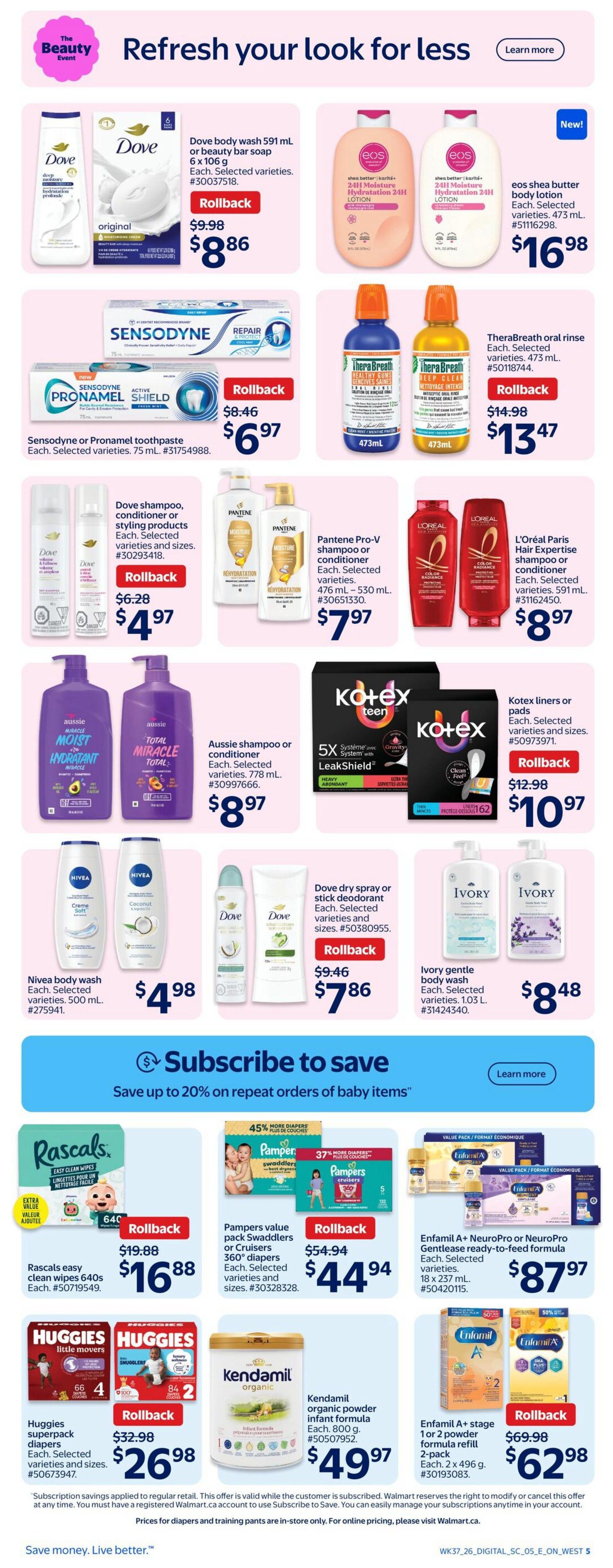 Walmart (West) Flyer October 8 to 14