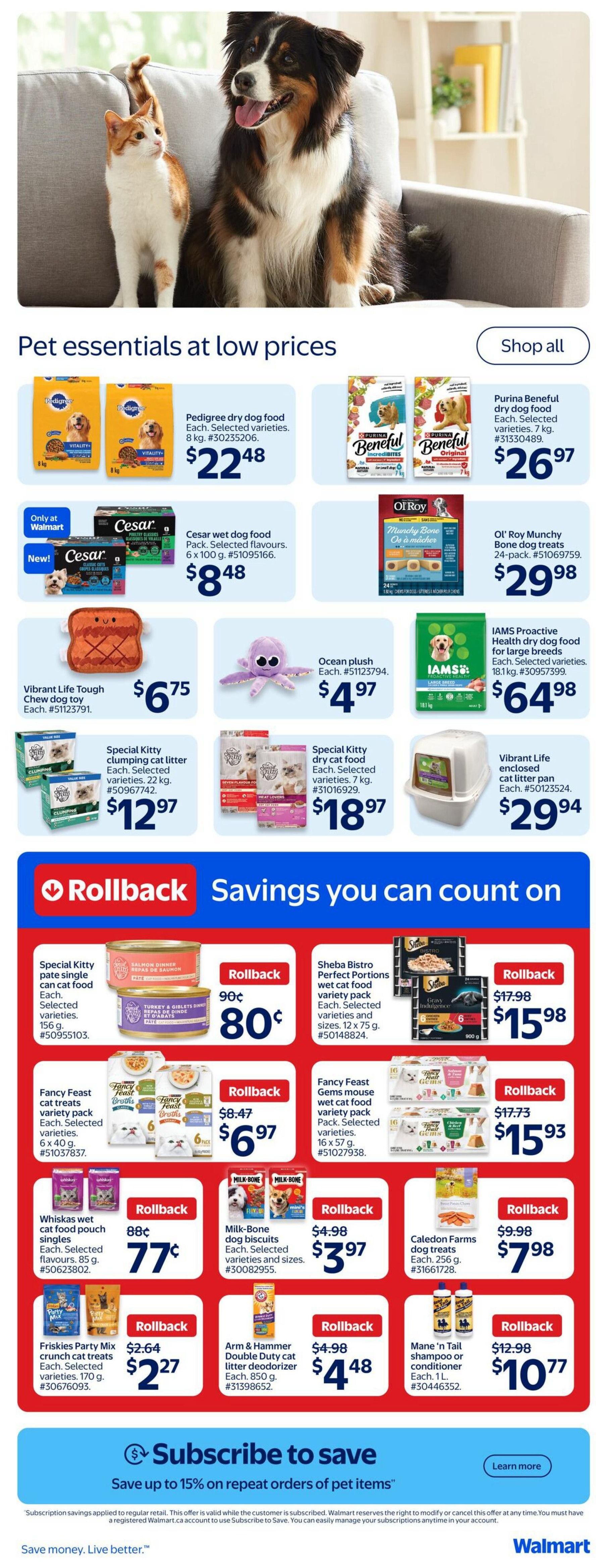 Walmart (West) Flyer October 8 to 14