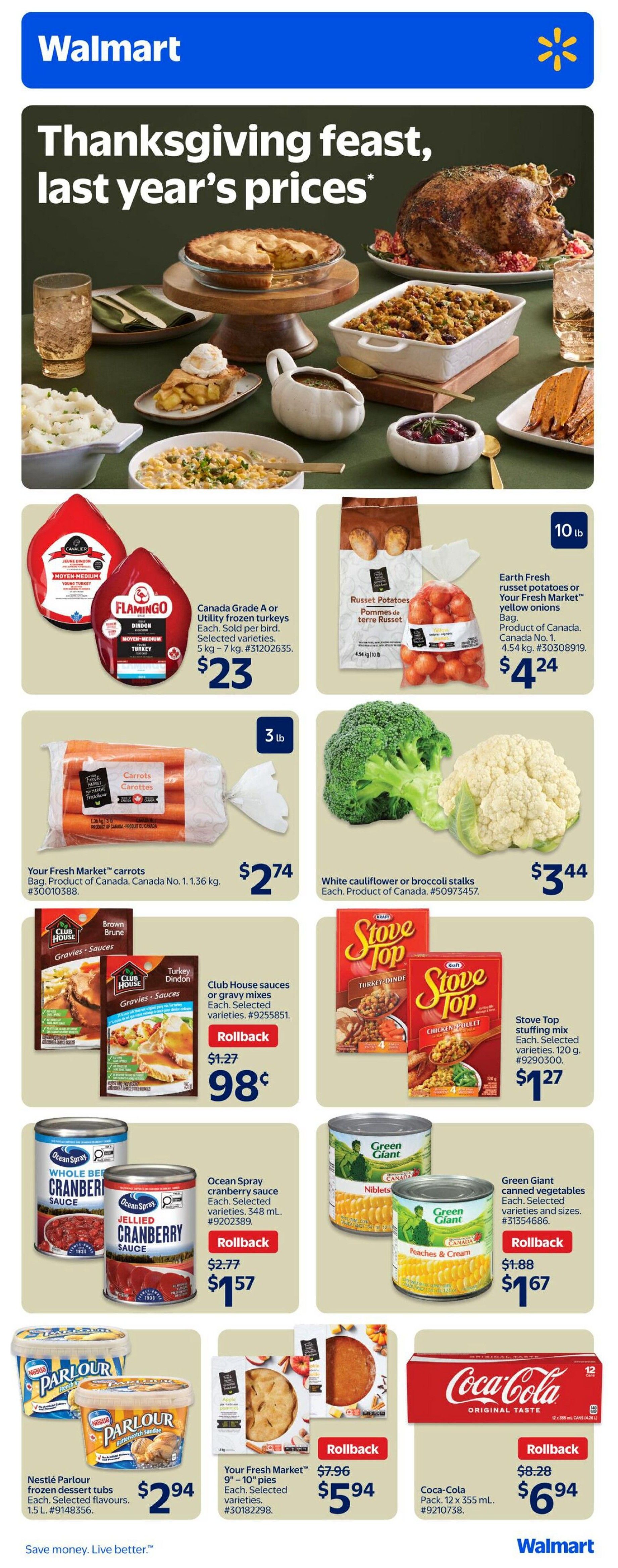 Walmart (West) Flyer October 8 to 14