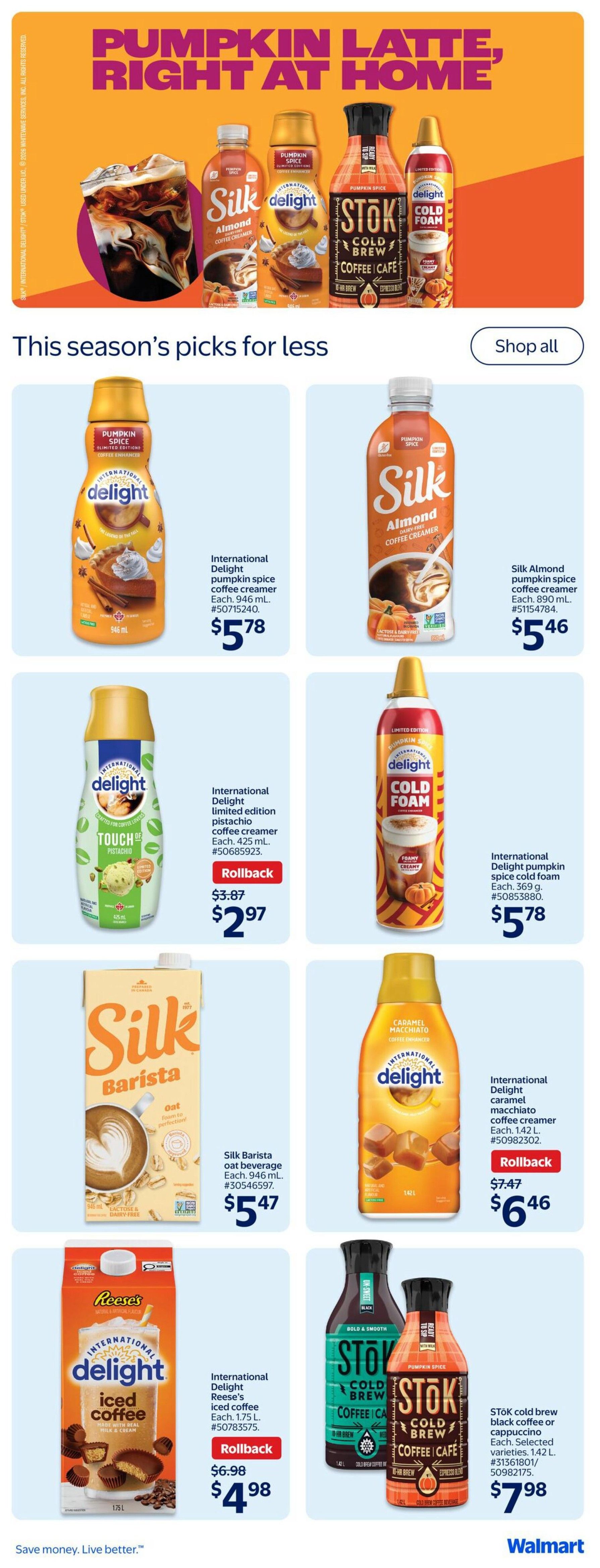 Walmart (West) Flyer October 8 to 14