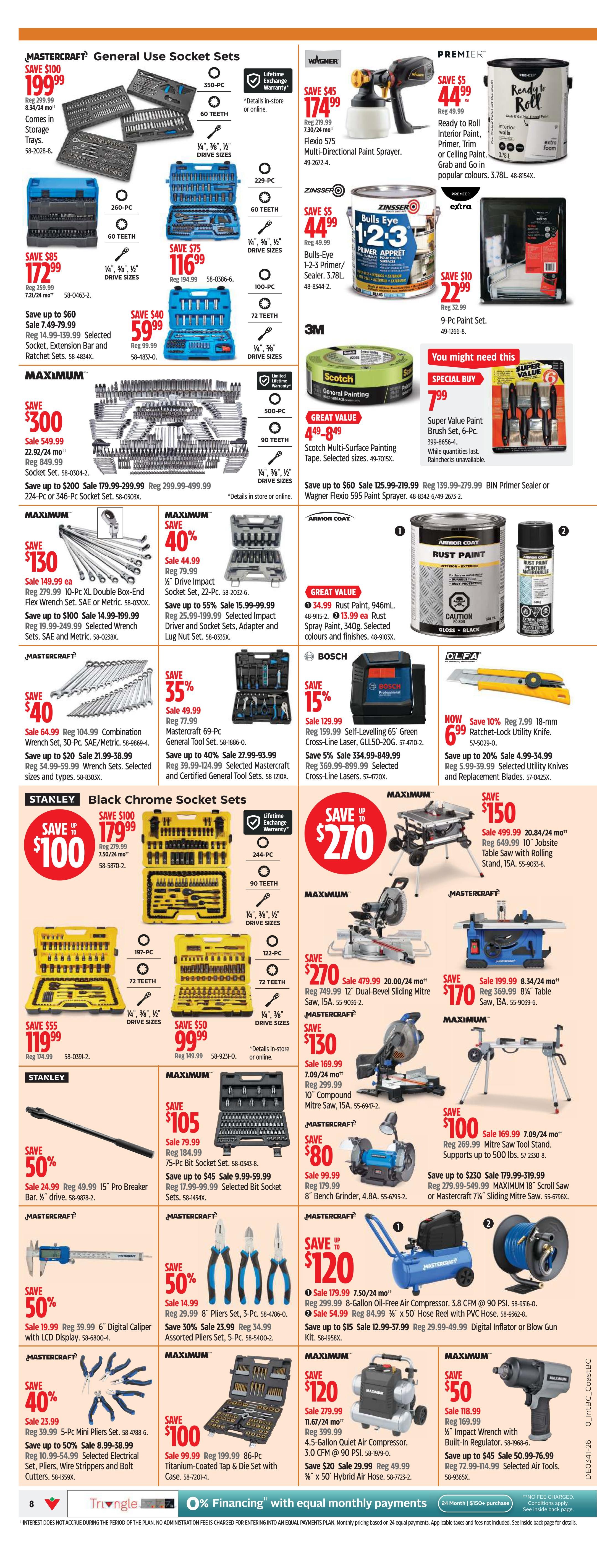Canadian Tire (West) Flyer October 9 to 15