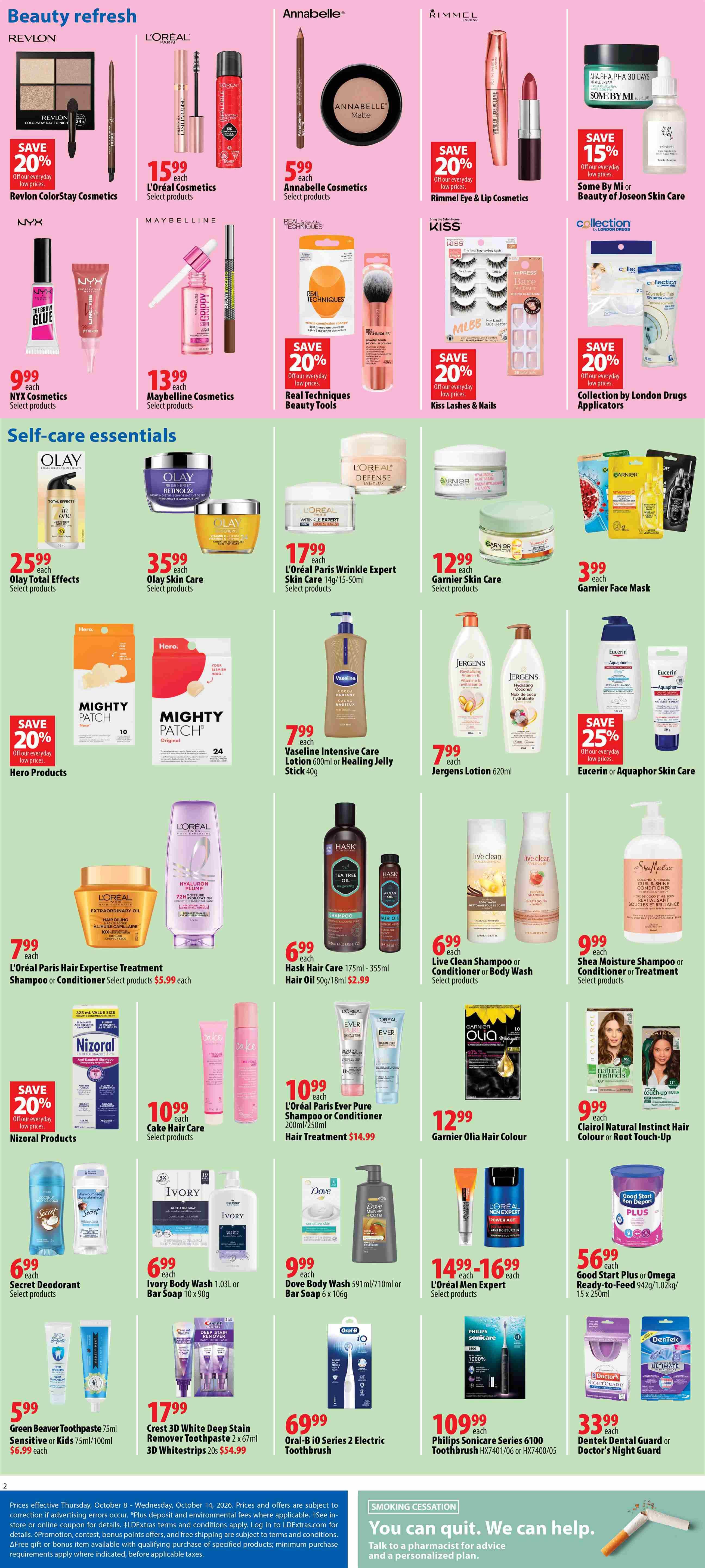 London Drugs Weekly Flyer October 8 to 14