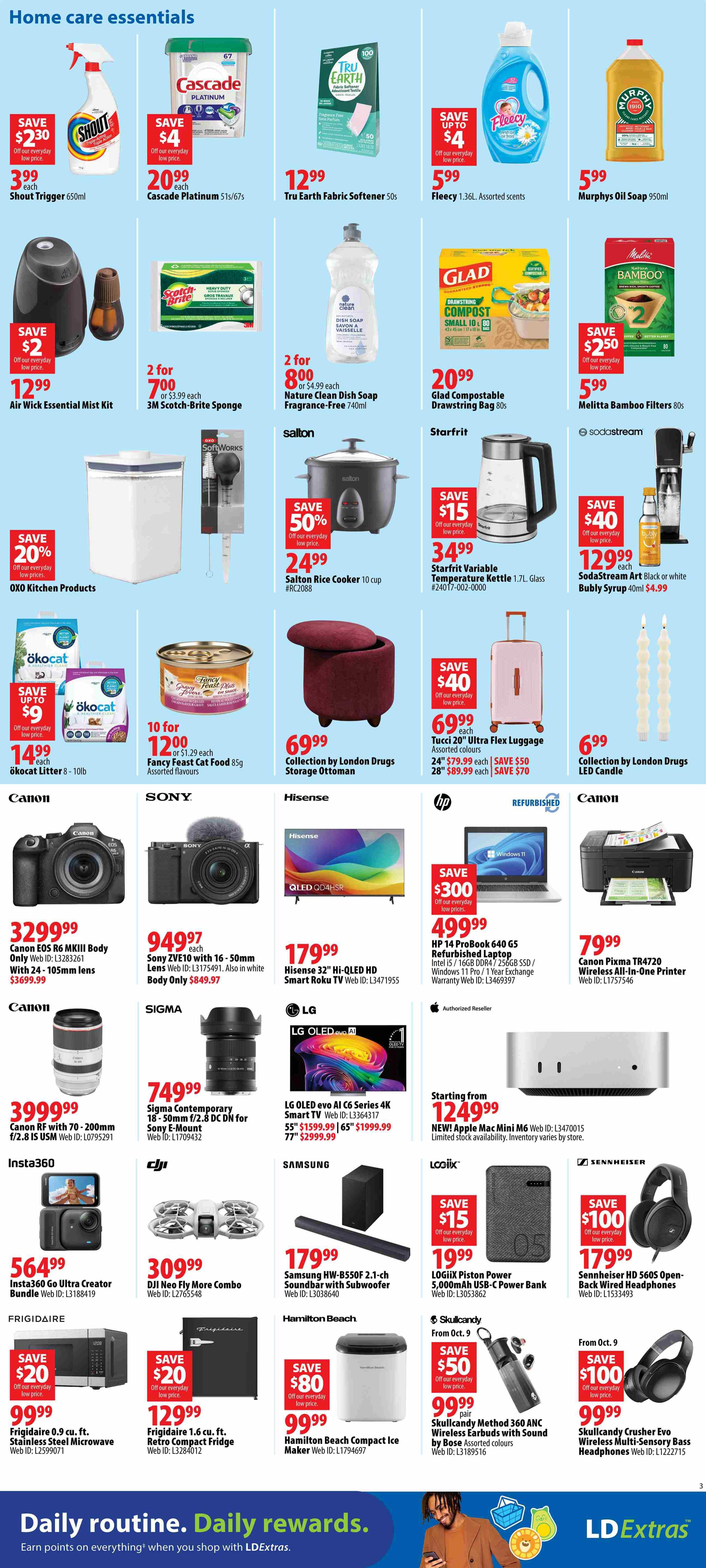 London Drugs Weekly Flyer October 8 to 14