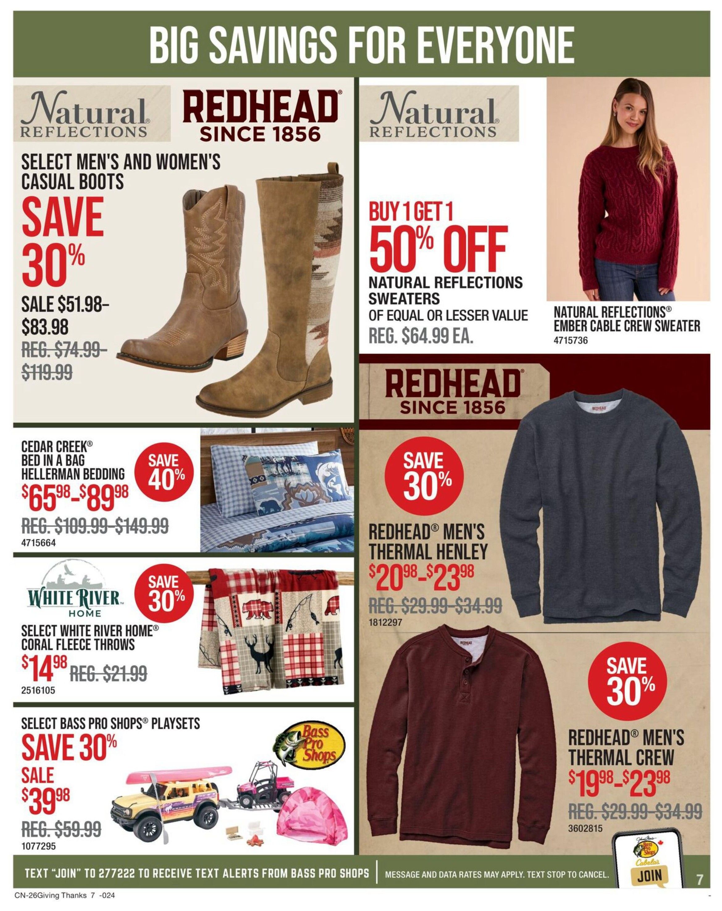 Bass Pro Shops Flyer October 8 to 21