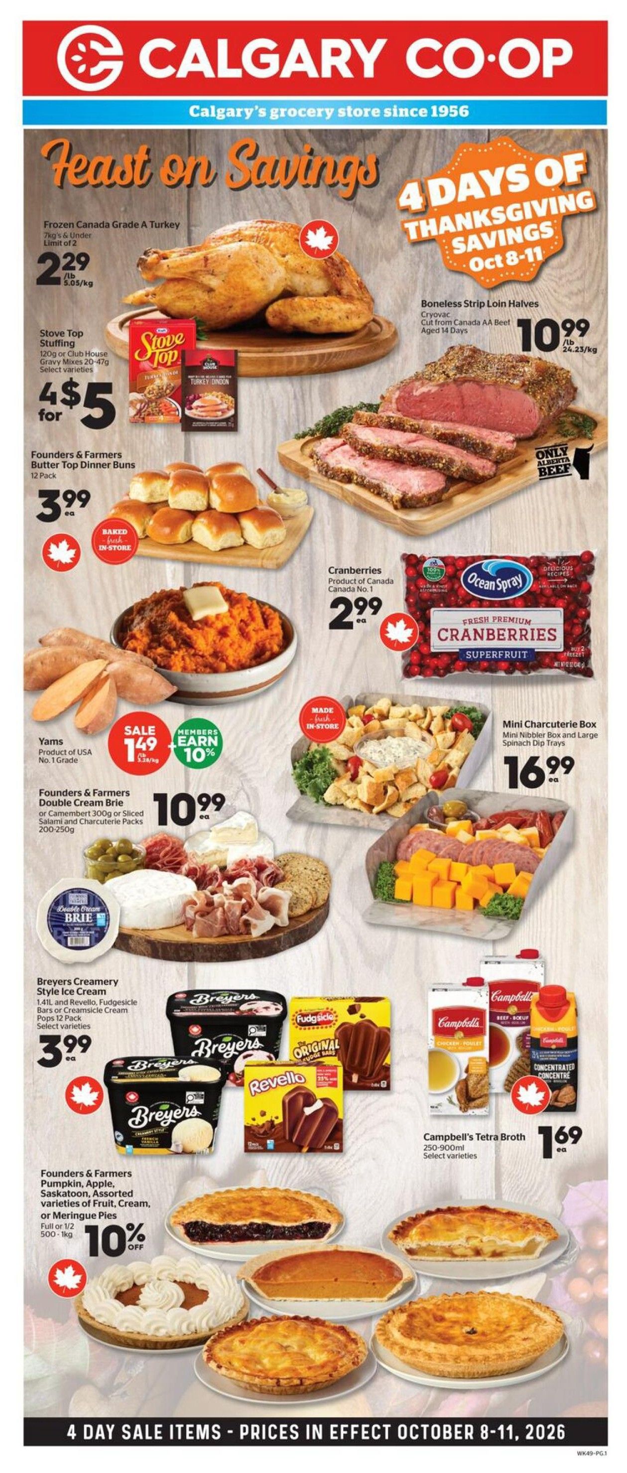 Calgary Co-op Flyer October 8 to 14