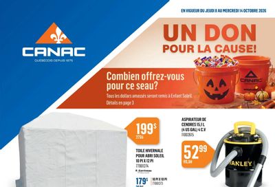 Canac Flyer October 8 to 14