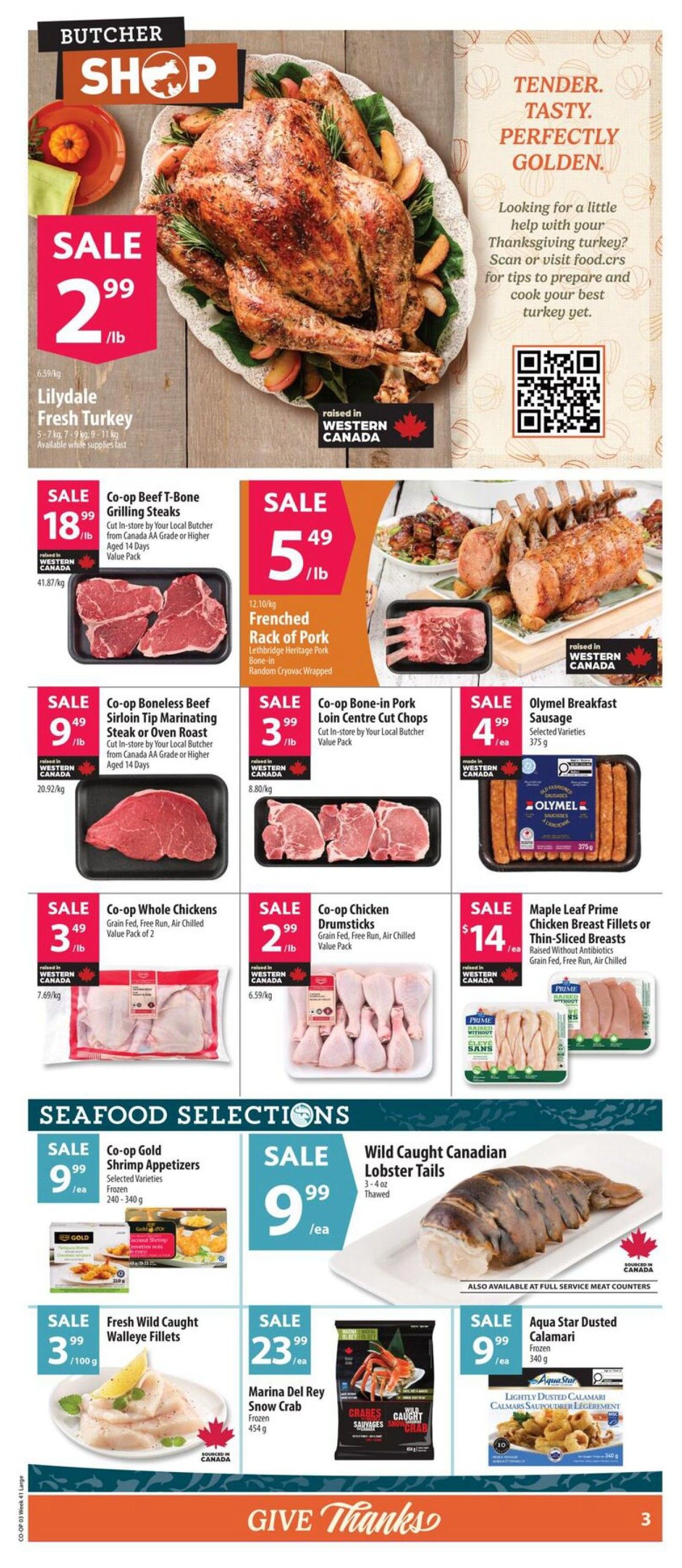 Co-op (West) Food Store Flyer October 8 to 14