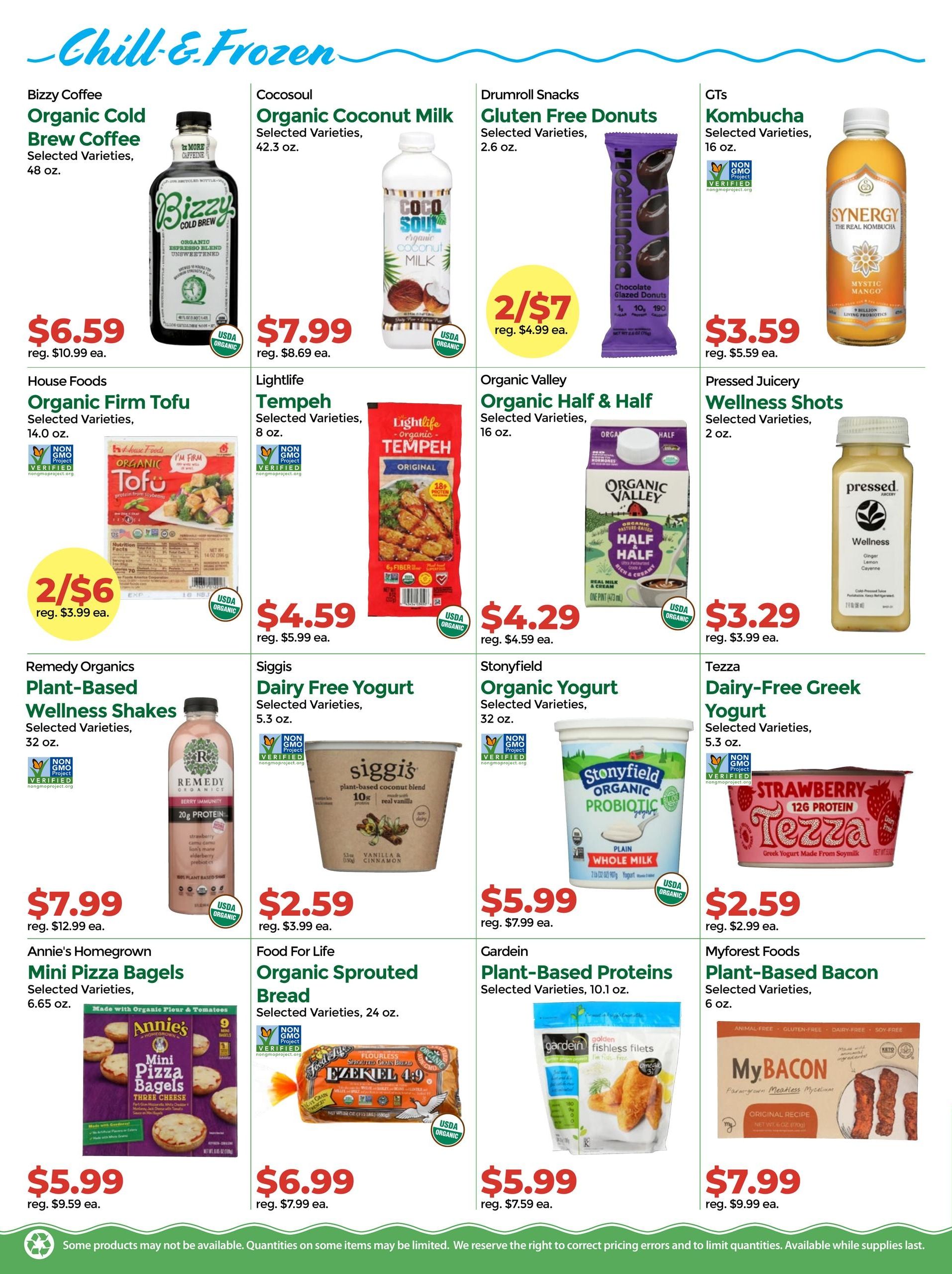 Down to Earth Organic & Natural Weekly Ad October 1 - November 4, 2026