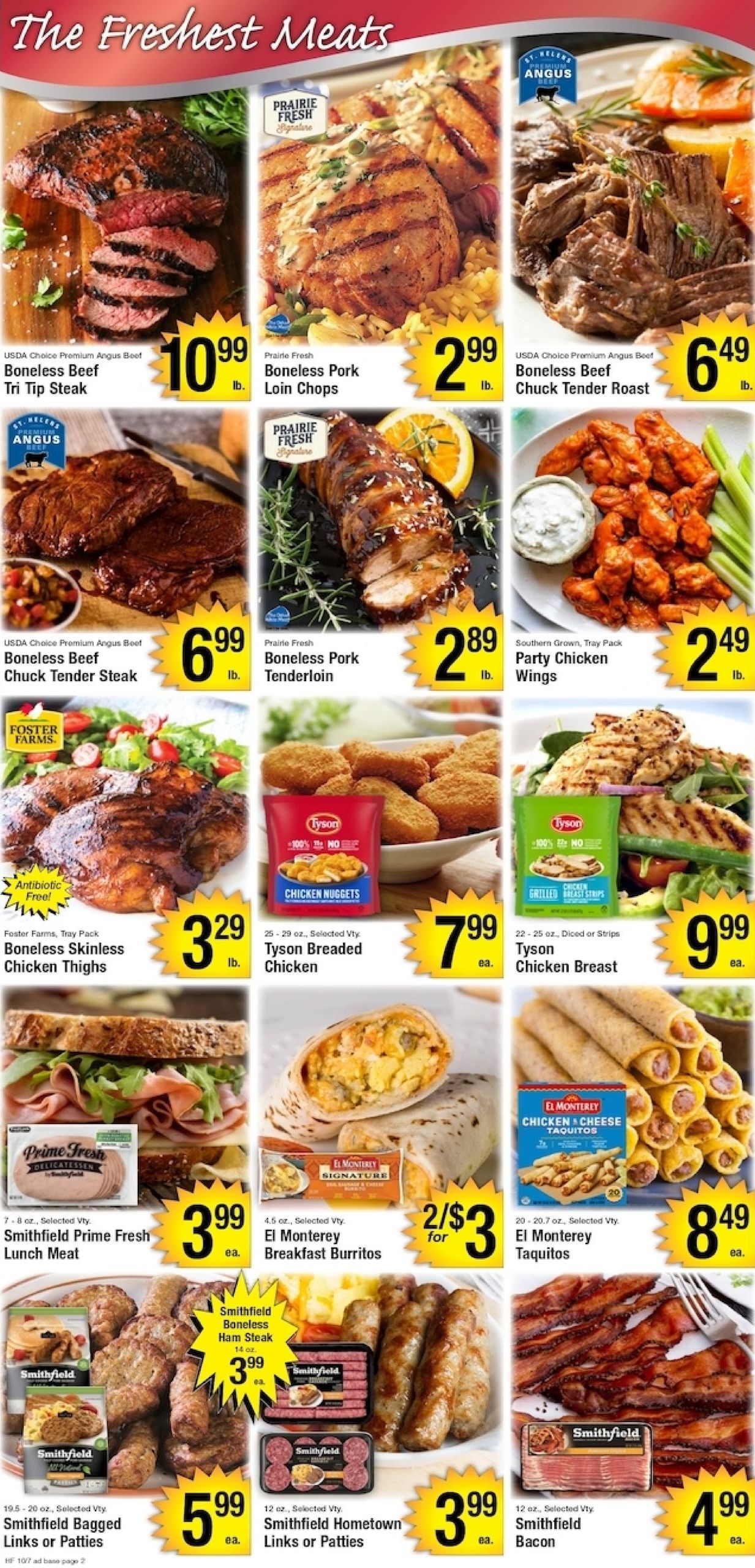 Harvest Foods Weekly Ad October 7 - 13, 2026