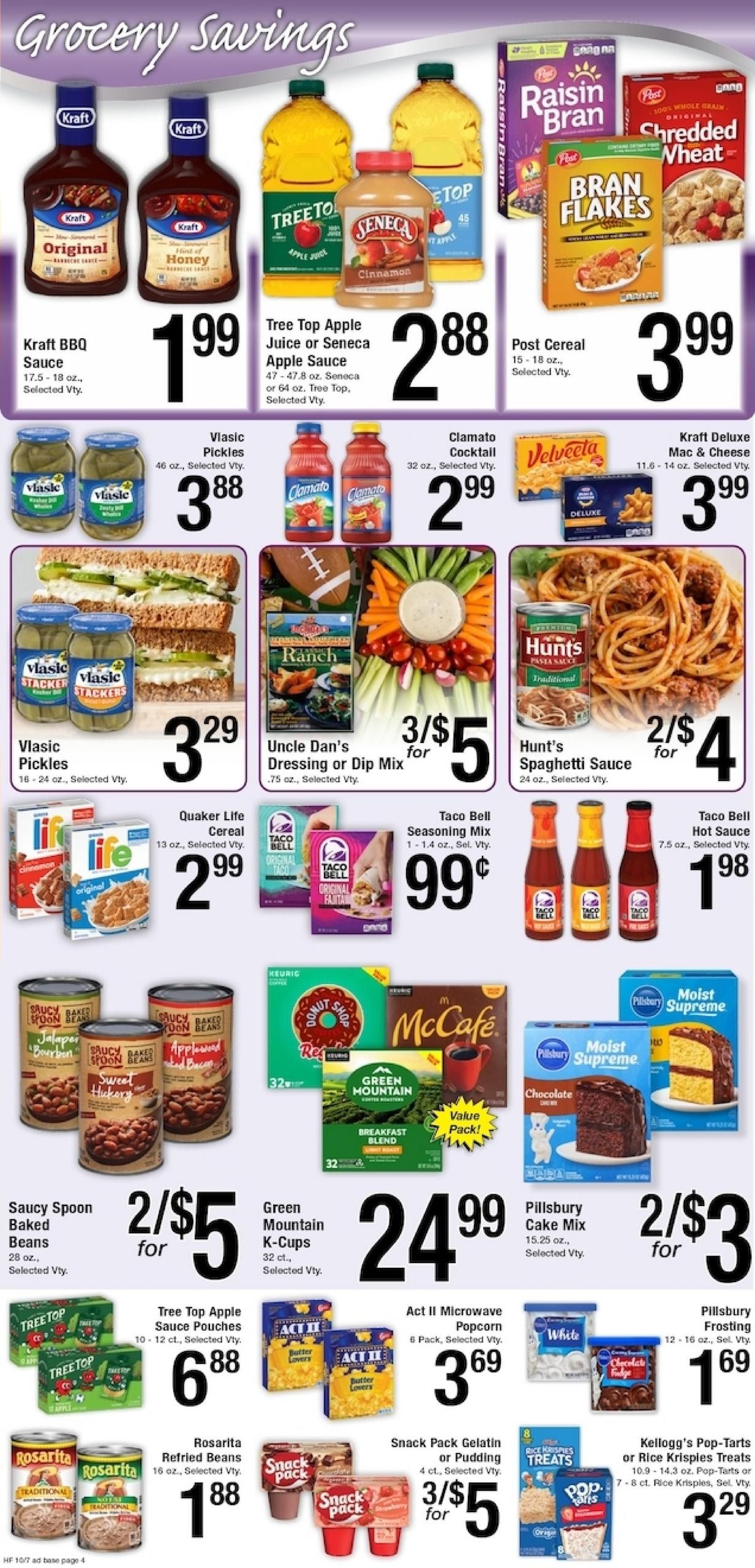 Harvest Foods Weekly Ad October 7 - 13, 2026