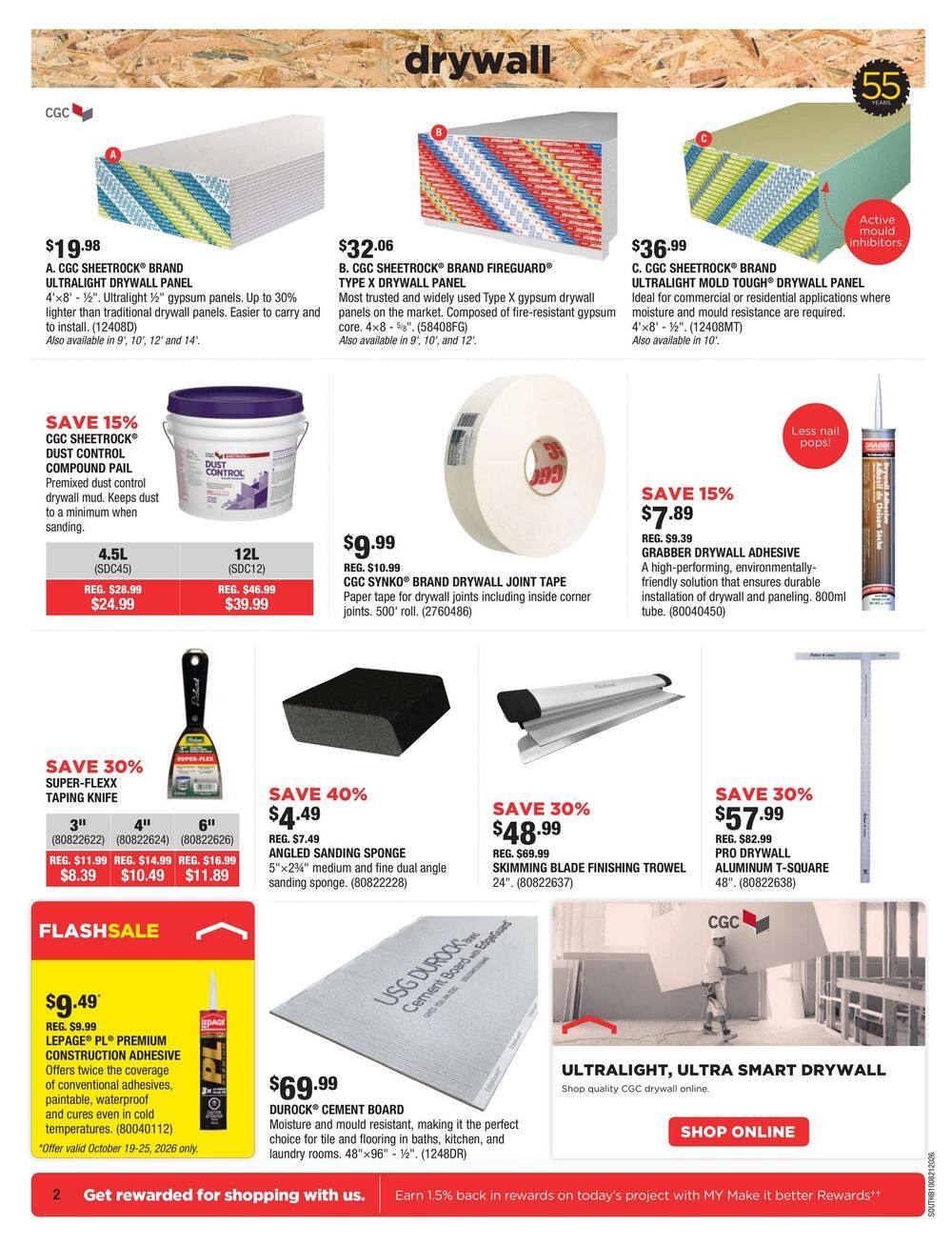 McMunn & Yates Building Supplies Flyer October 8 to 21