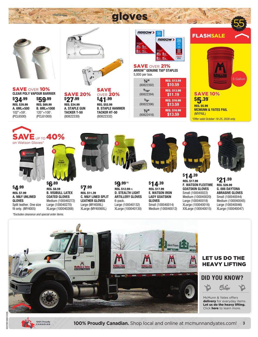 McMunn & Yates Building Supplies Flyer October 8 to 21
