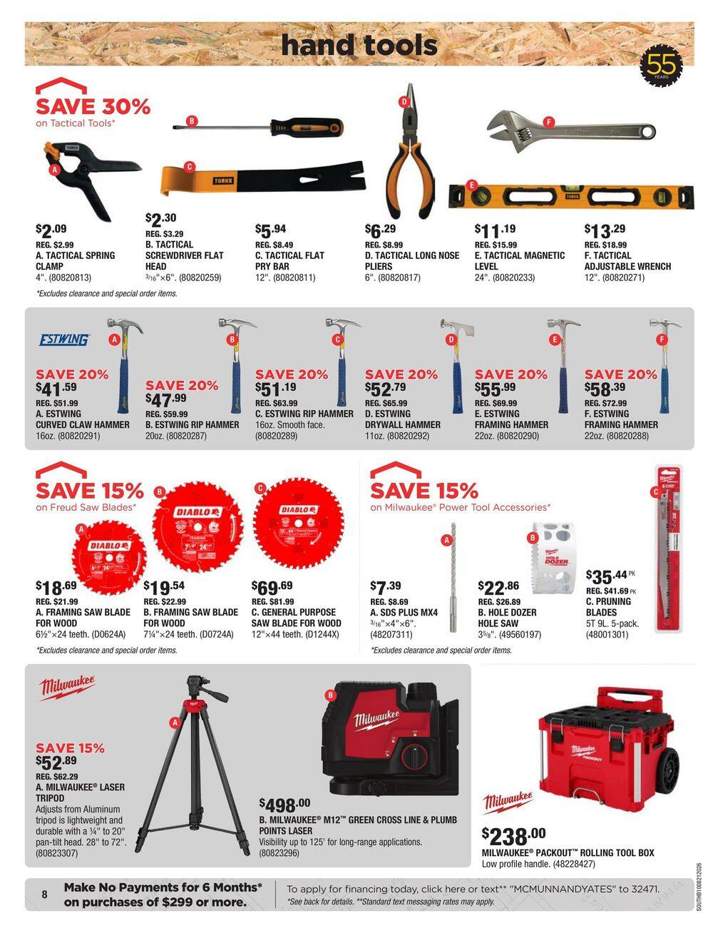 McMunn & Yates Building Supplies Flyer October 8 to 21