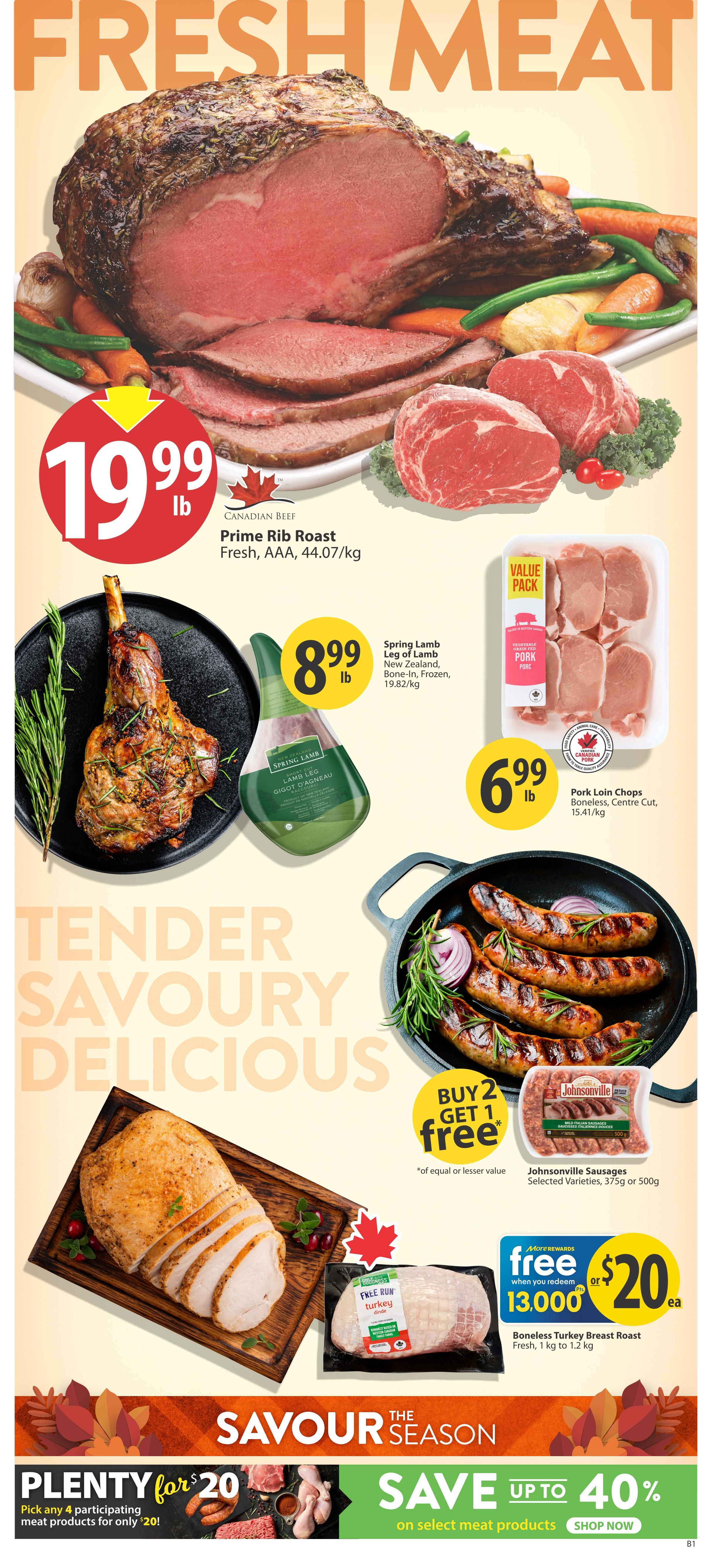 Save On Foods (AB) Flyer October 8 to 14