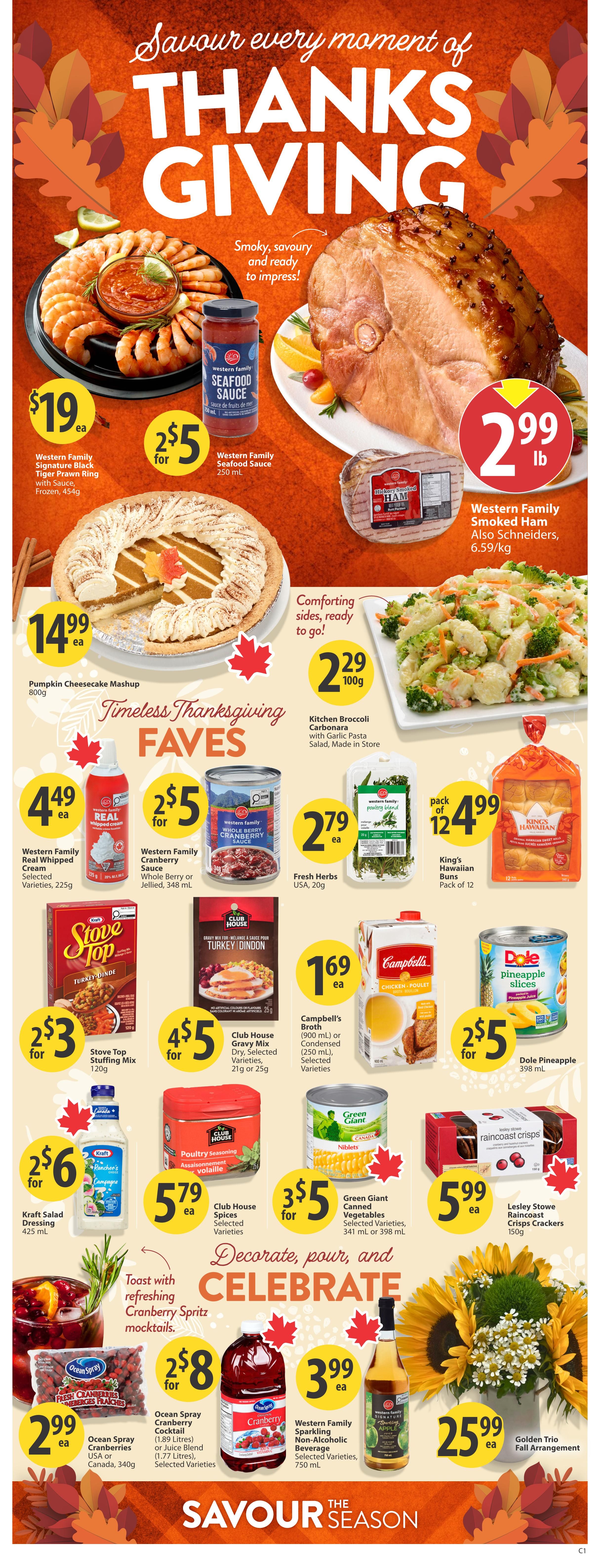 Save On Foods (SK) Flyer October 8 to 14