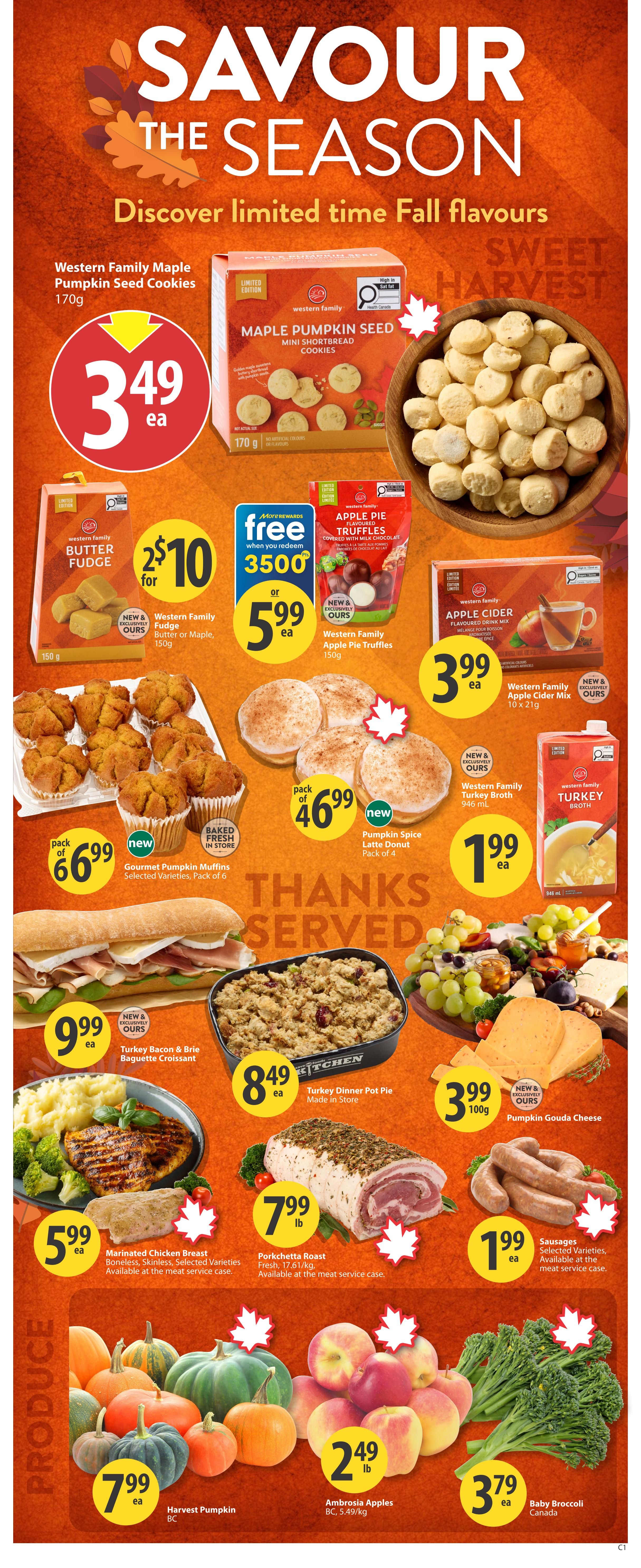 Save On Foods (SK) Flyer October 8 to 14