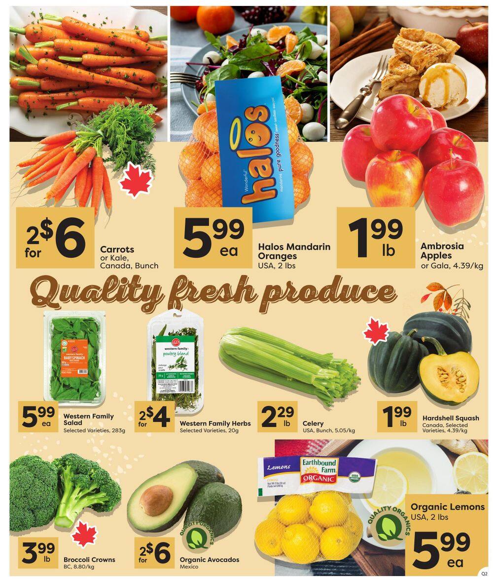 Quality Foods Flyer October 8 to 14