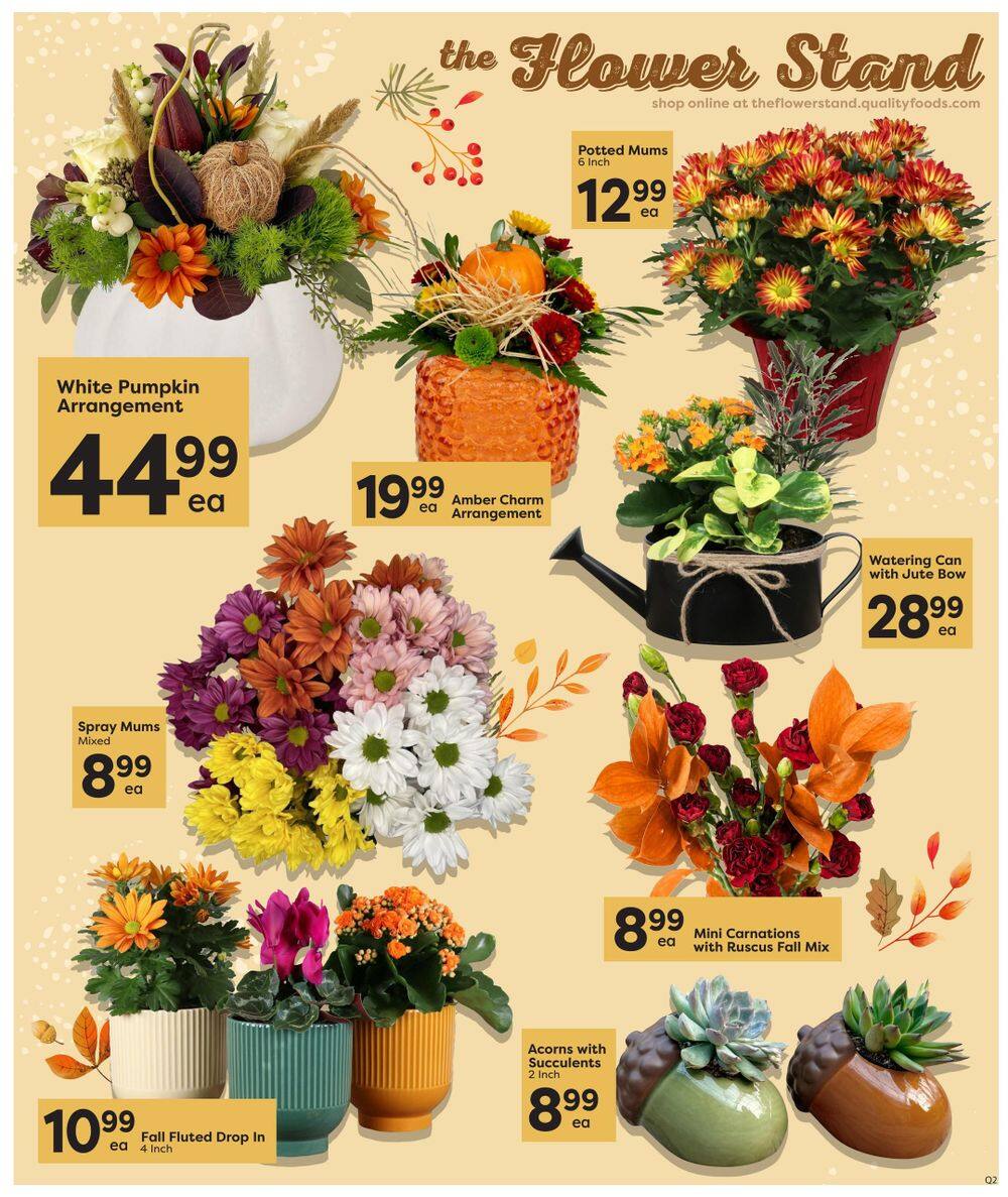 Quality Foods Flyer October 8 to 14