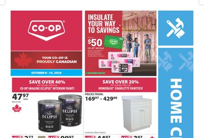 Co-op (West) Home Centre Flyer October 8 to 14
