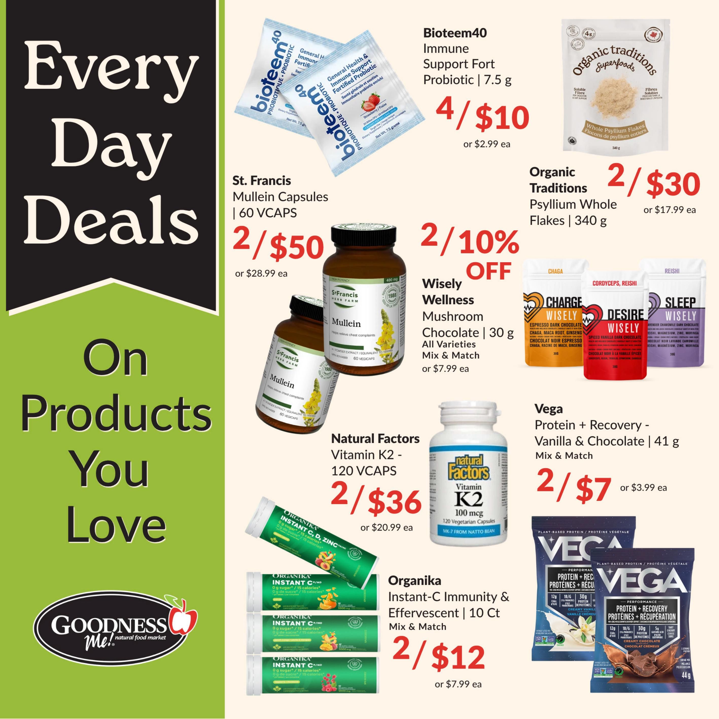Goodness Me Flyer October 7 to 13