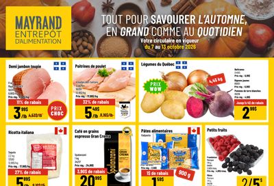 Mayrand Flyer October 7 to 13
