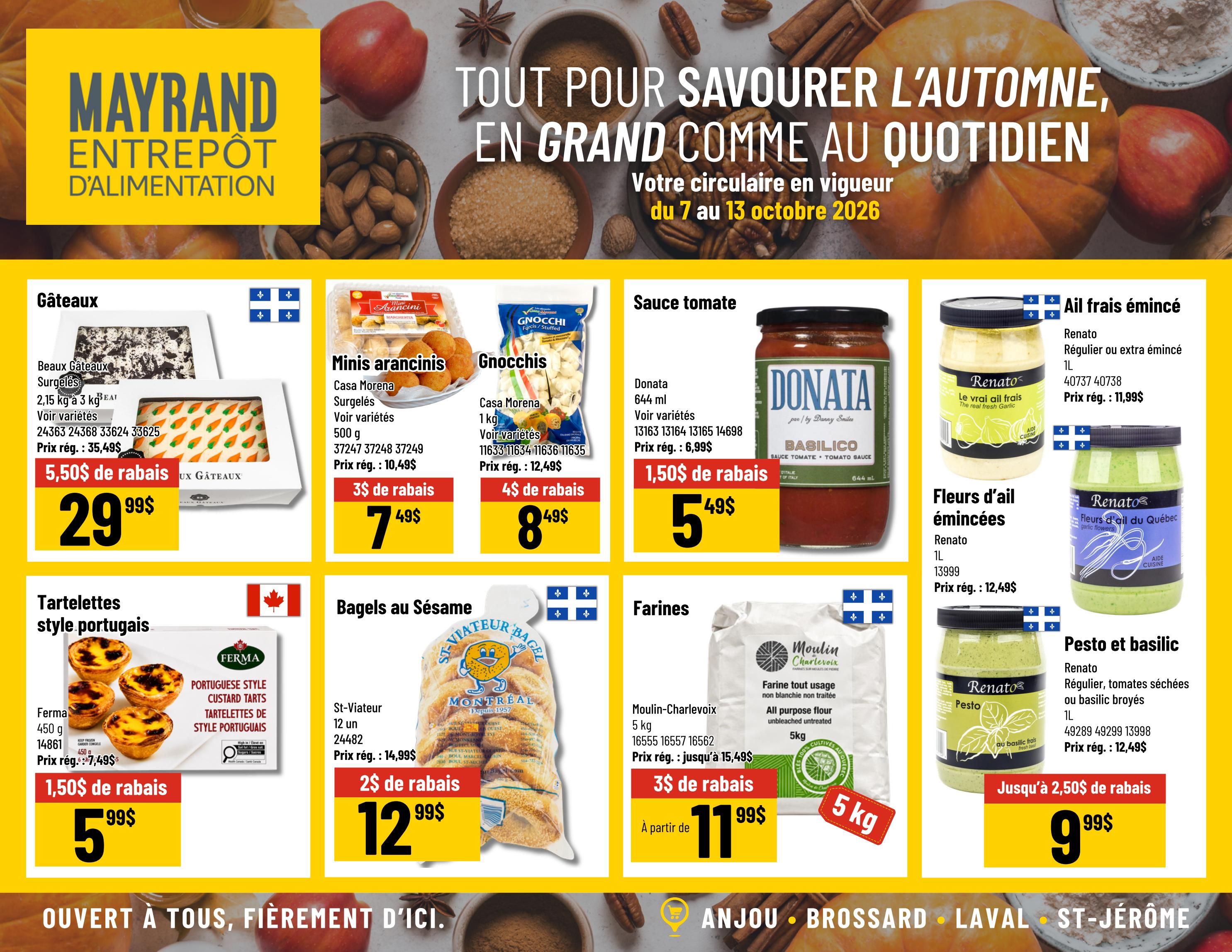 Mayrand Flyer October 7 to 13