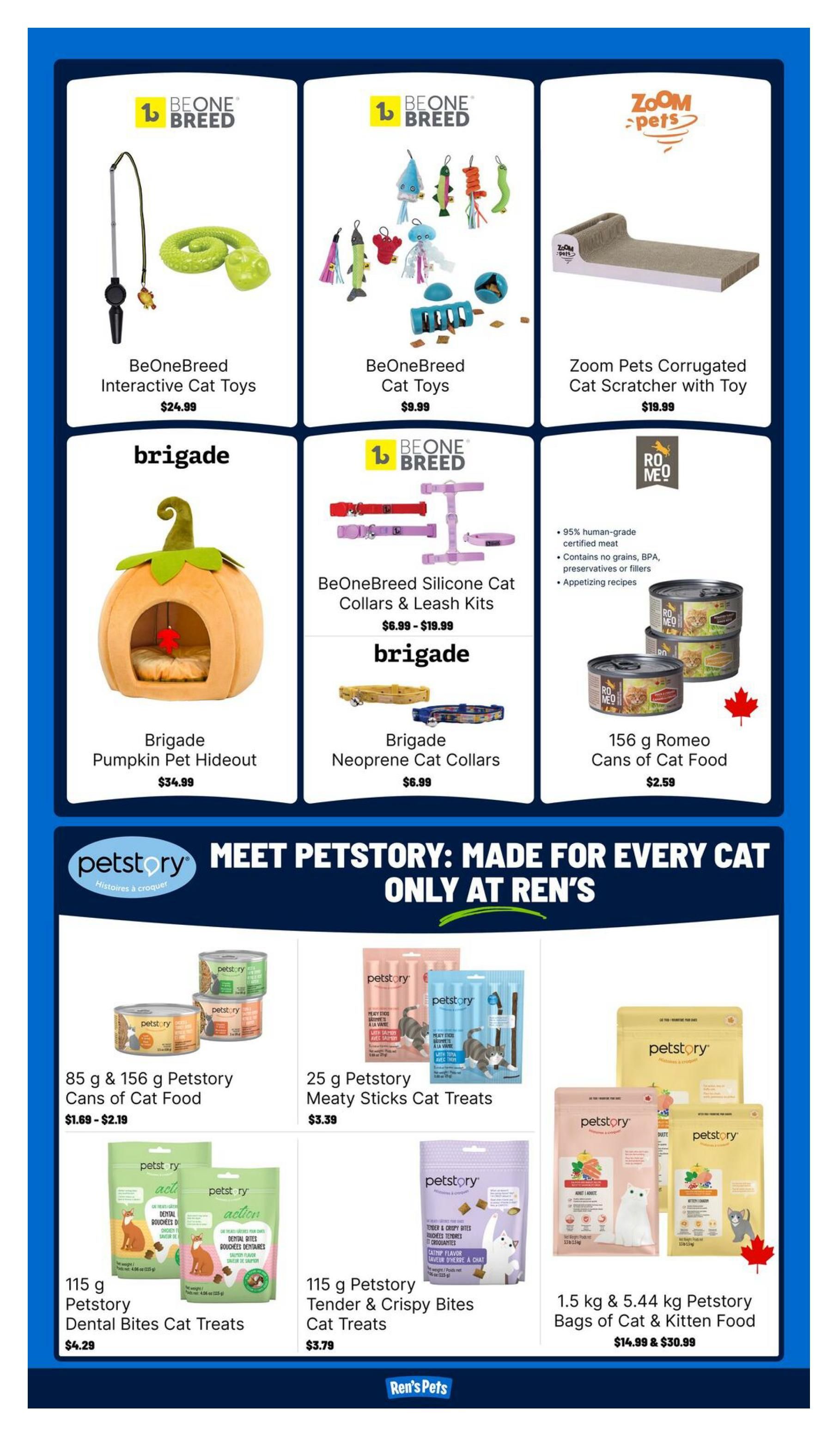Ren's Pets Flyer October 8 to 14