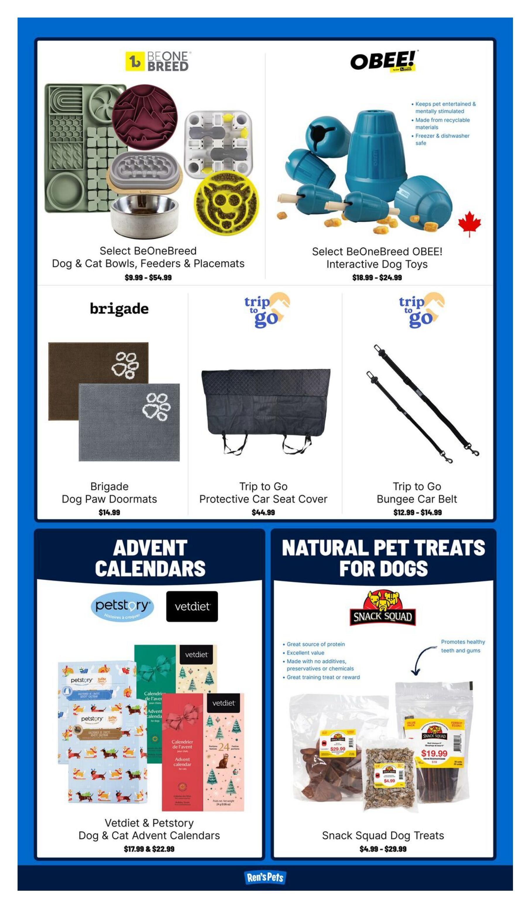 Ren's Pets Flyer October 8 to 14