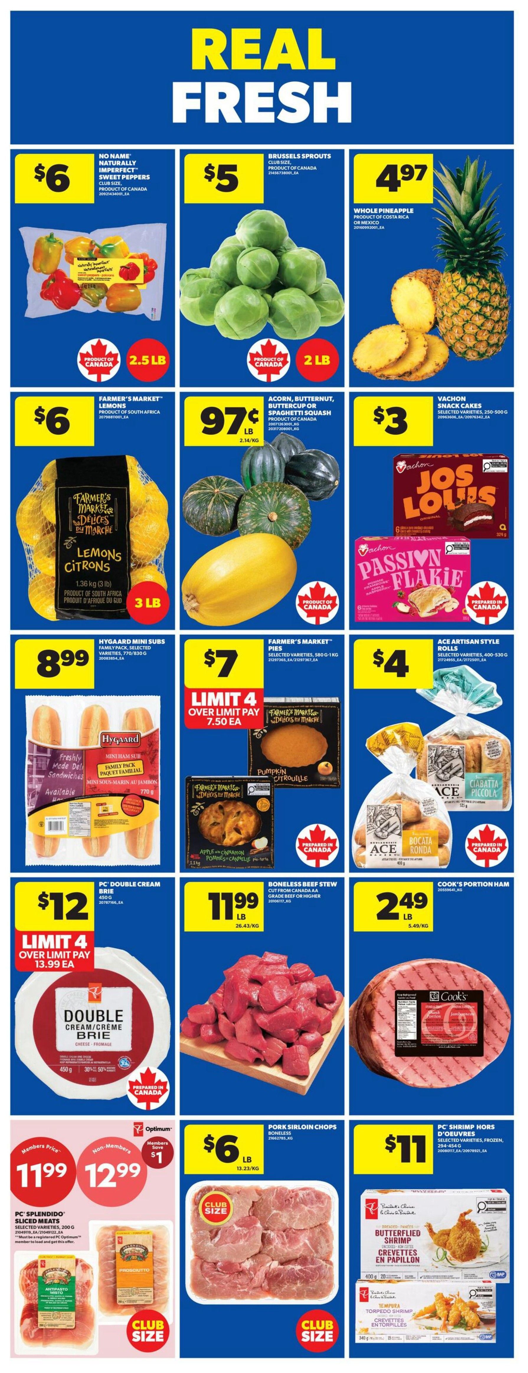 Real Canadian Wholesale Club Flyer October 8 to 14