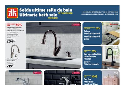 Home Hardware (QC) Ultimate Bath Sale Flyer October 1 to 28