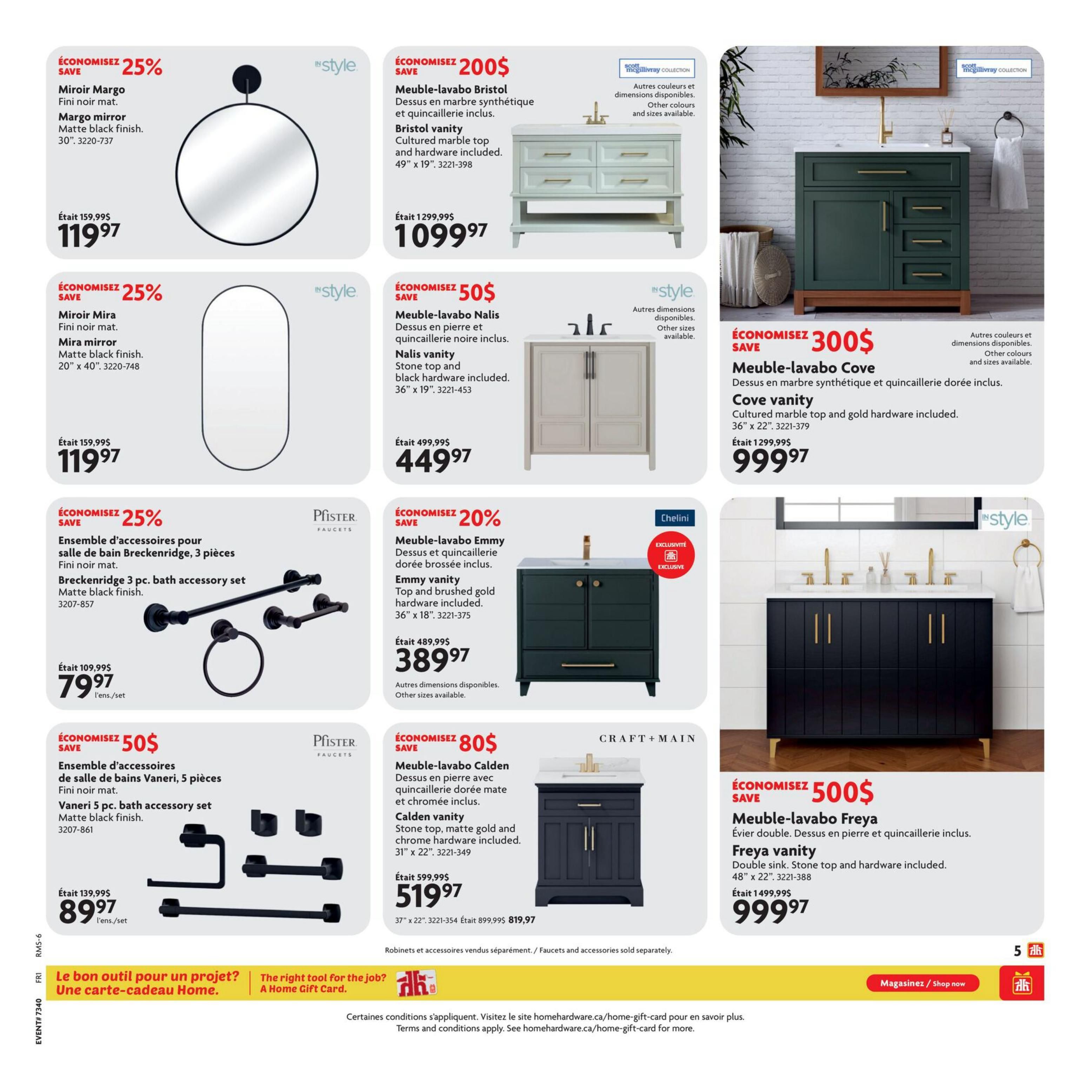 Home Hardware (QC) Ultimate Bath Sale Flyer October 1 to 28
