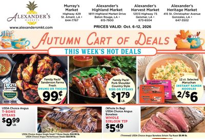 Harvest Supermarket Weekly Ad October 6 - 12, 2026