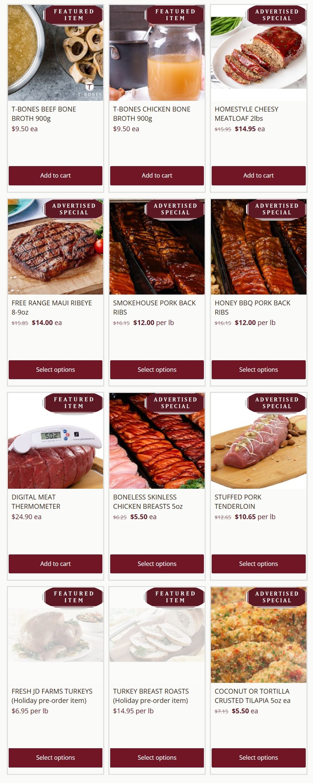 T-Bone's Flyer October 7 to 13