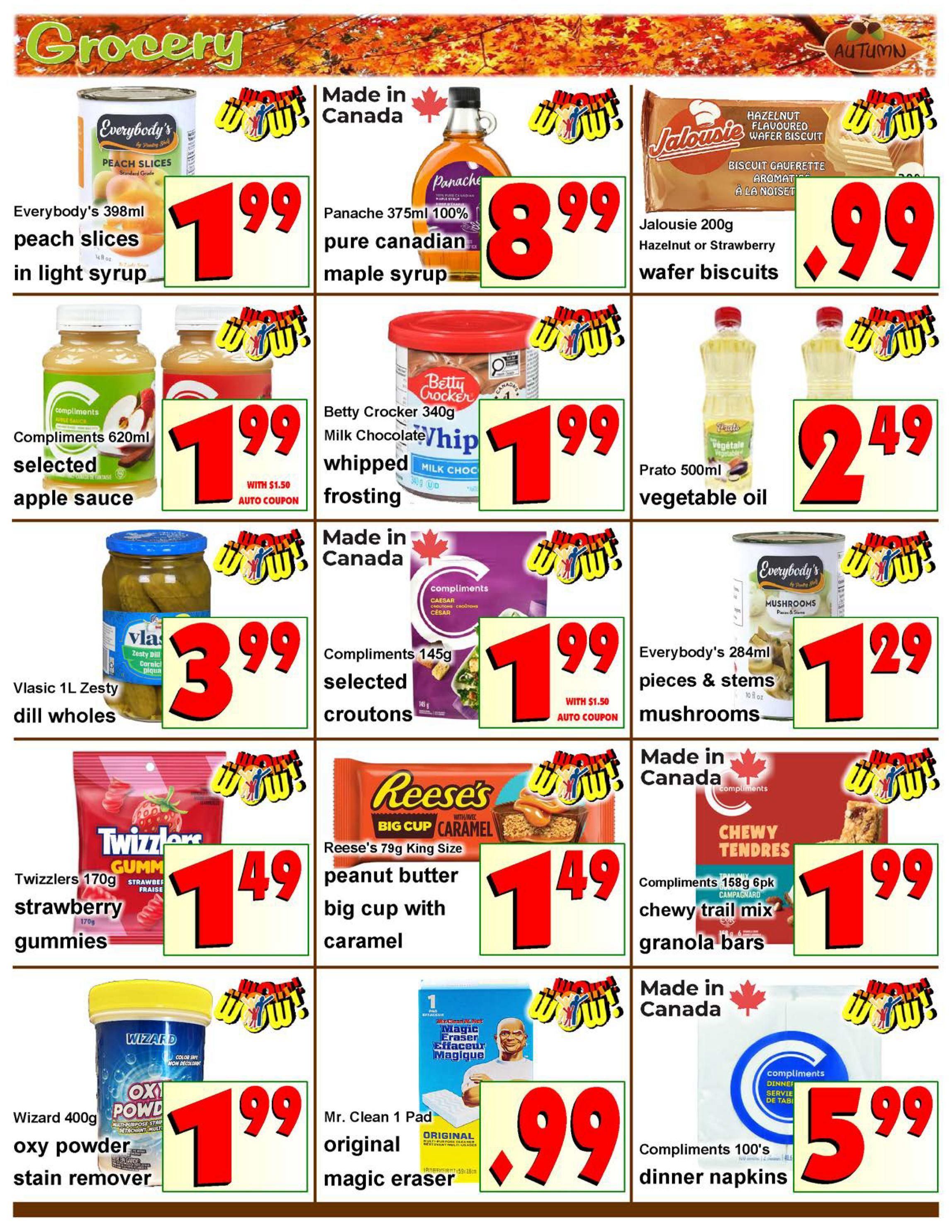 Fredericton Co-op Flyer October 8 to 14