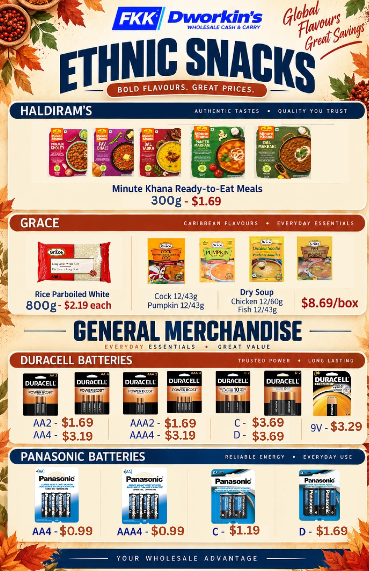 FKK Wholesale Cash & Carry Flyer October 5 to 31