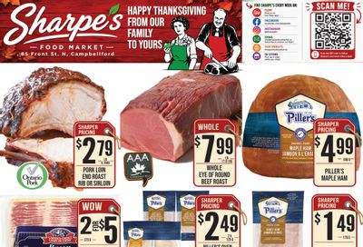 Sharpe's Food Market Flyer October 8 to 14