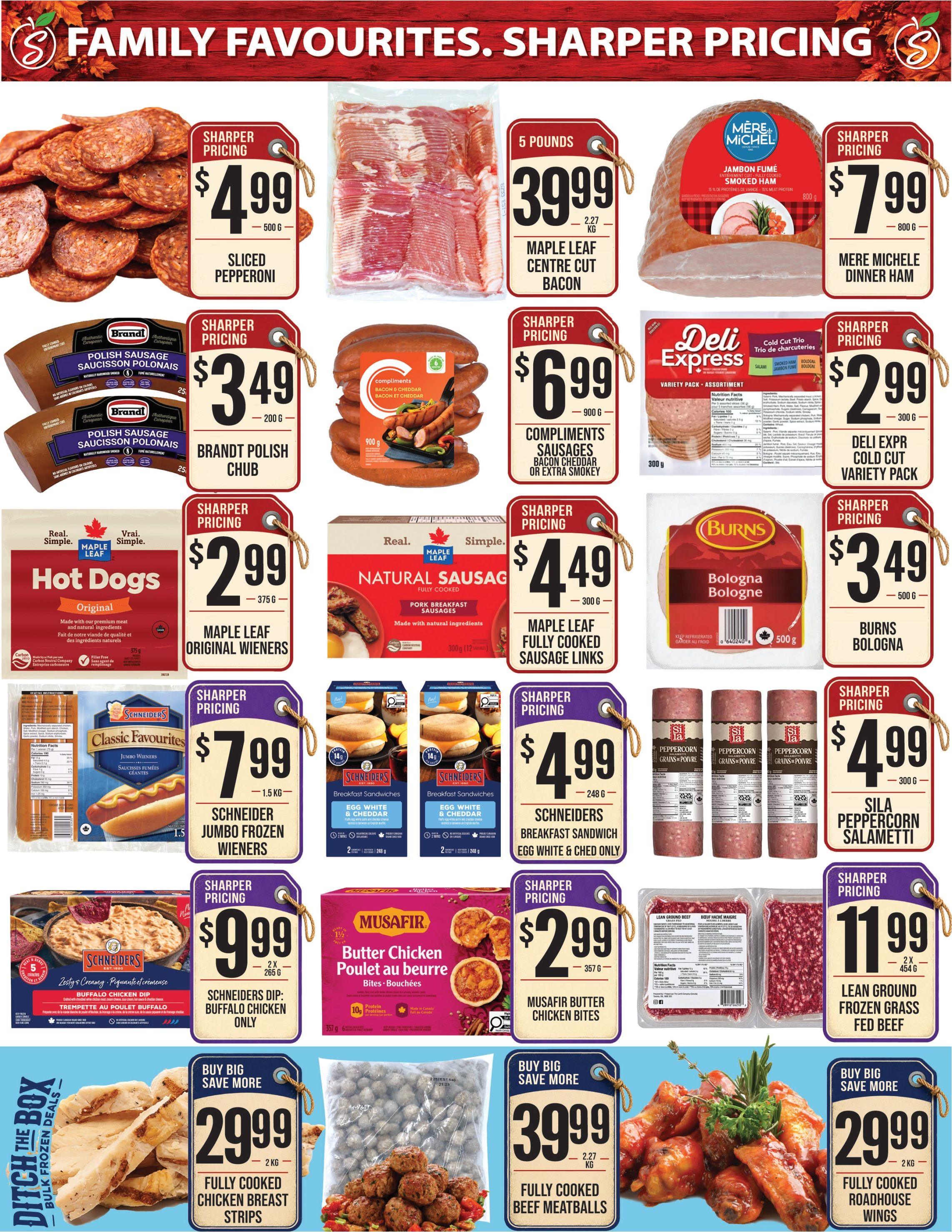 Sharpe's Food Market Flyer October 8 to 14