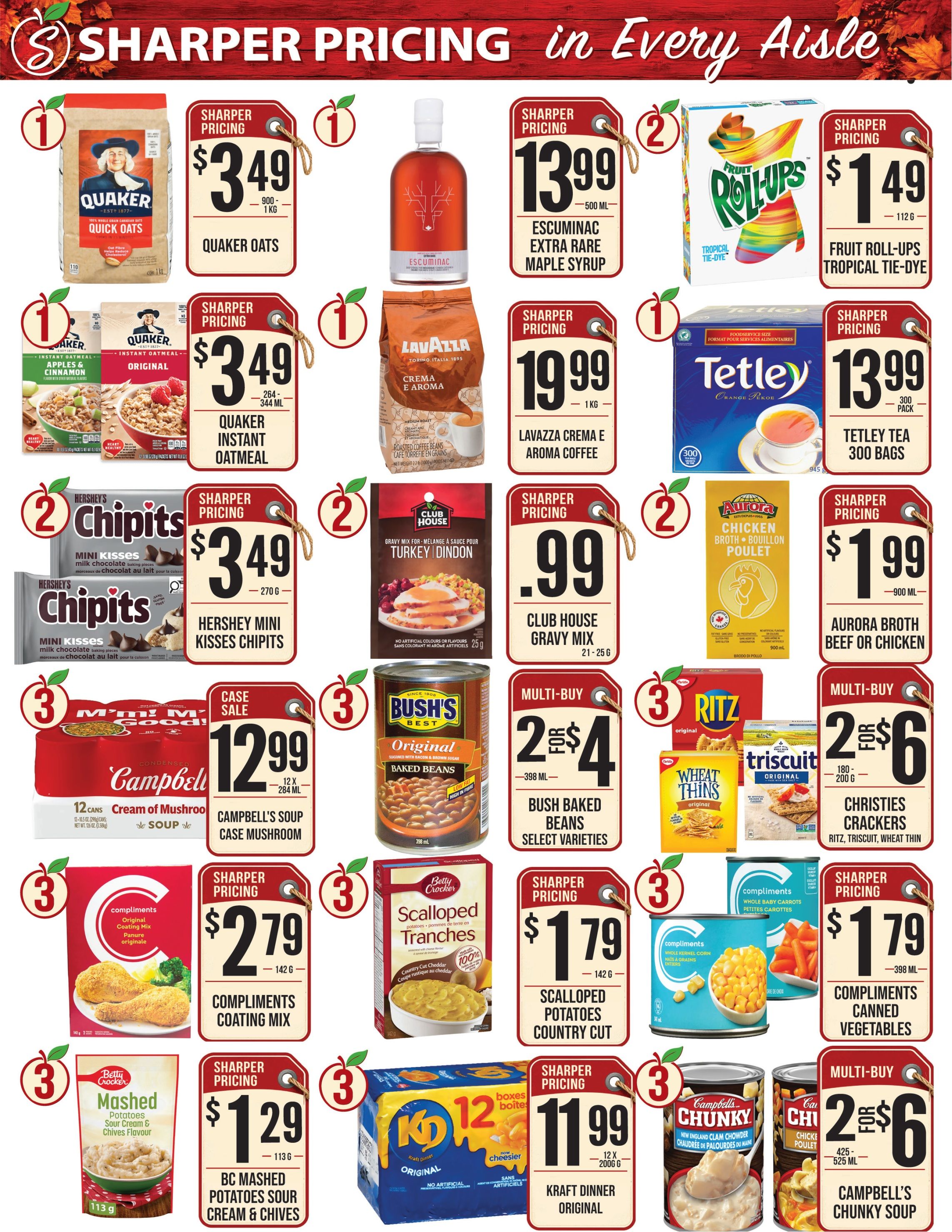 Sharpe's Food Market Flyer October 8 to 14