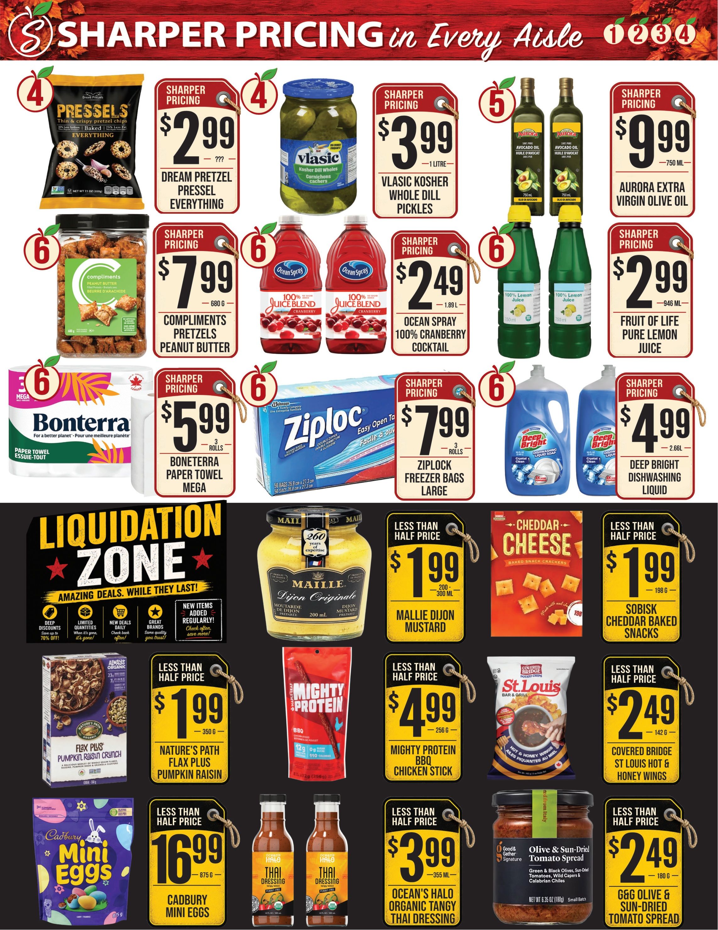 Sharpe's Food Market Flyer October 8 to 14
