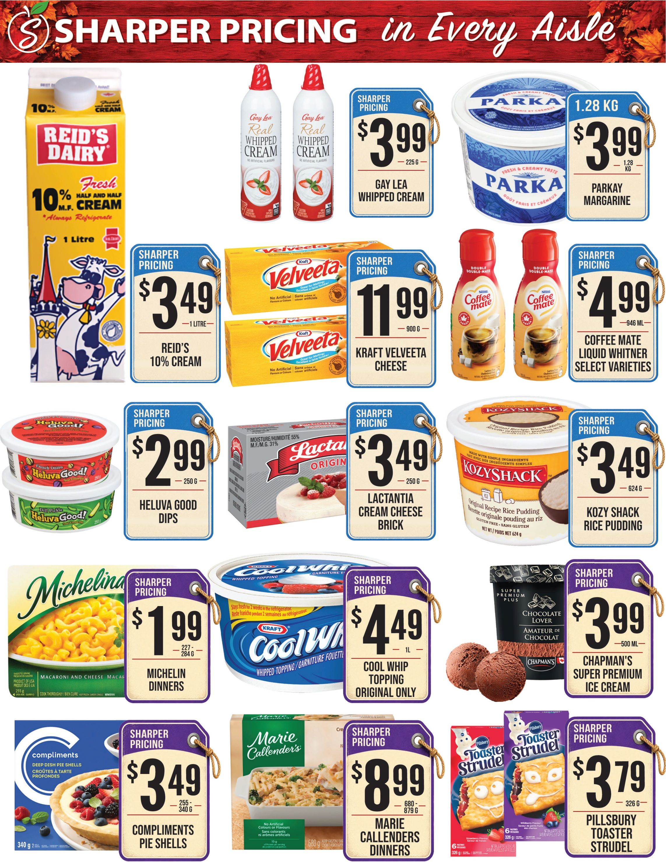 Sharpe's Food Market Flyer October 8 to 14