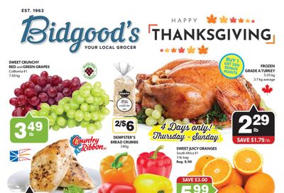 Bidgood's Flyer October 8 to 14