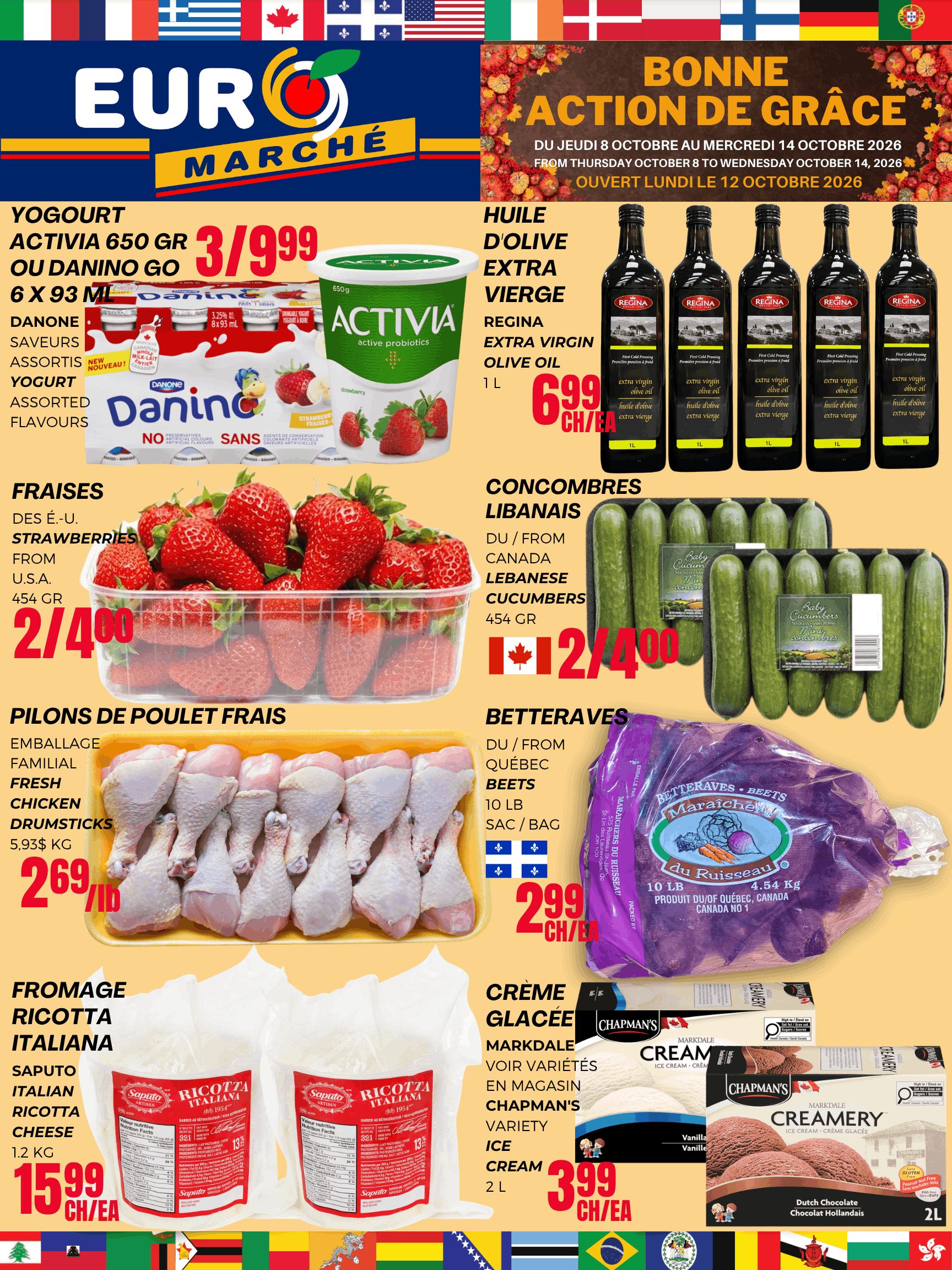 Euro Marche Flyer October 8 to 14